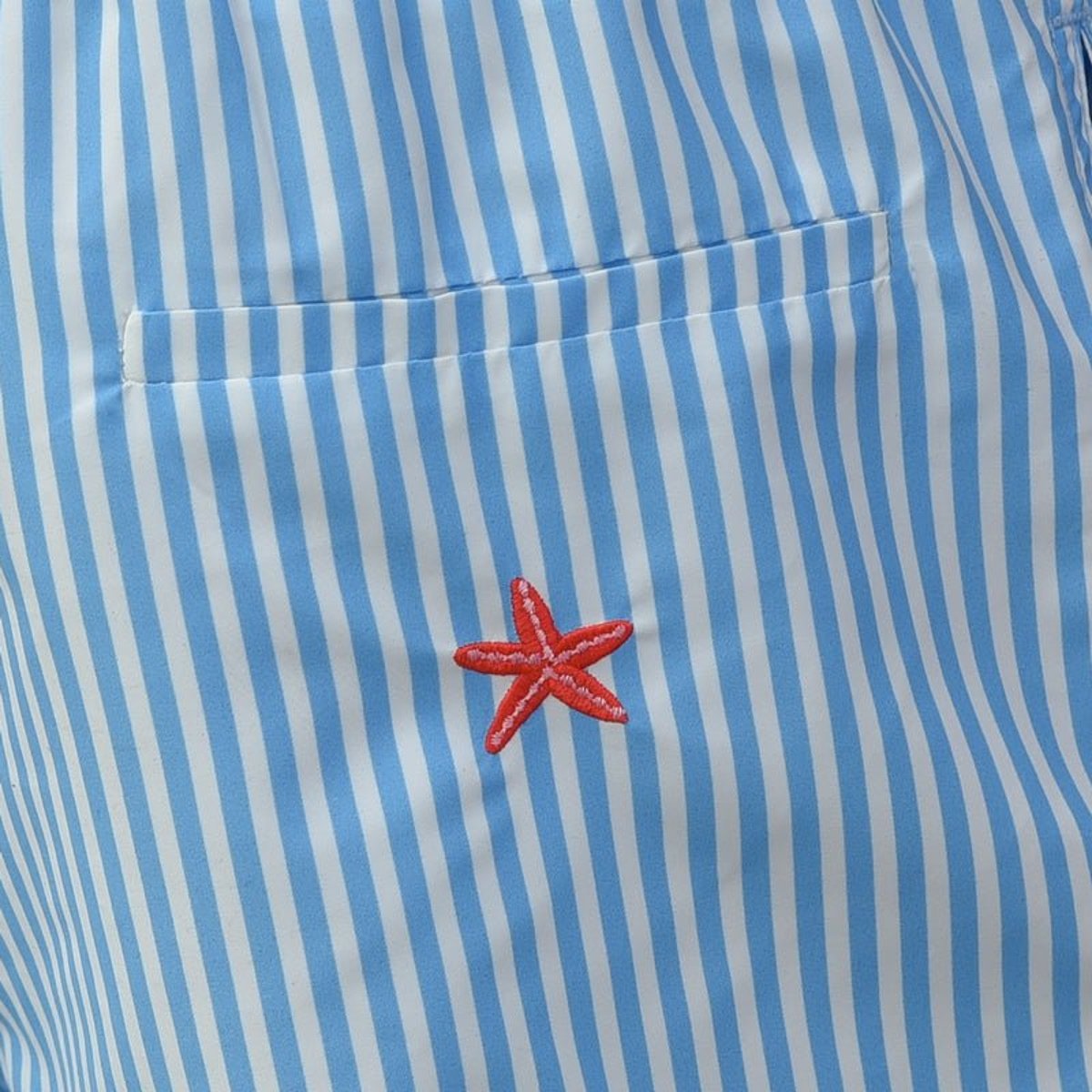 Short de bain Le petit ETOILE RAYE bleu ciel, VENDREDI