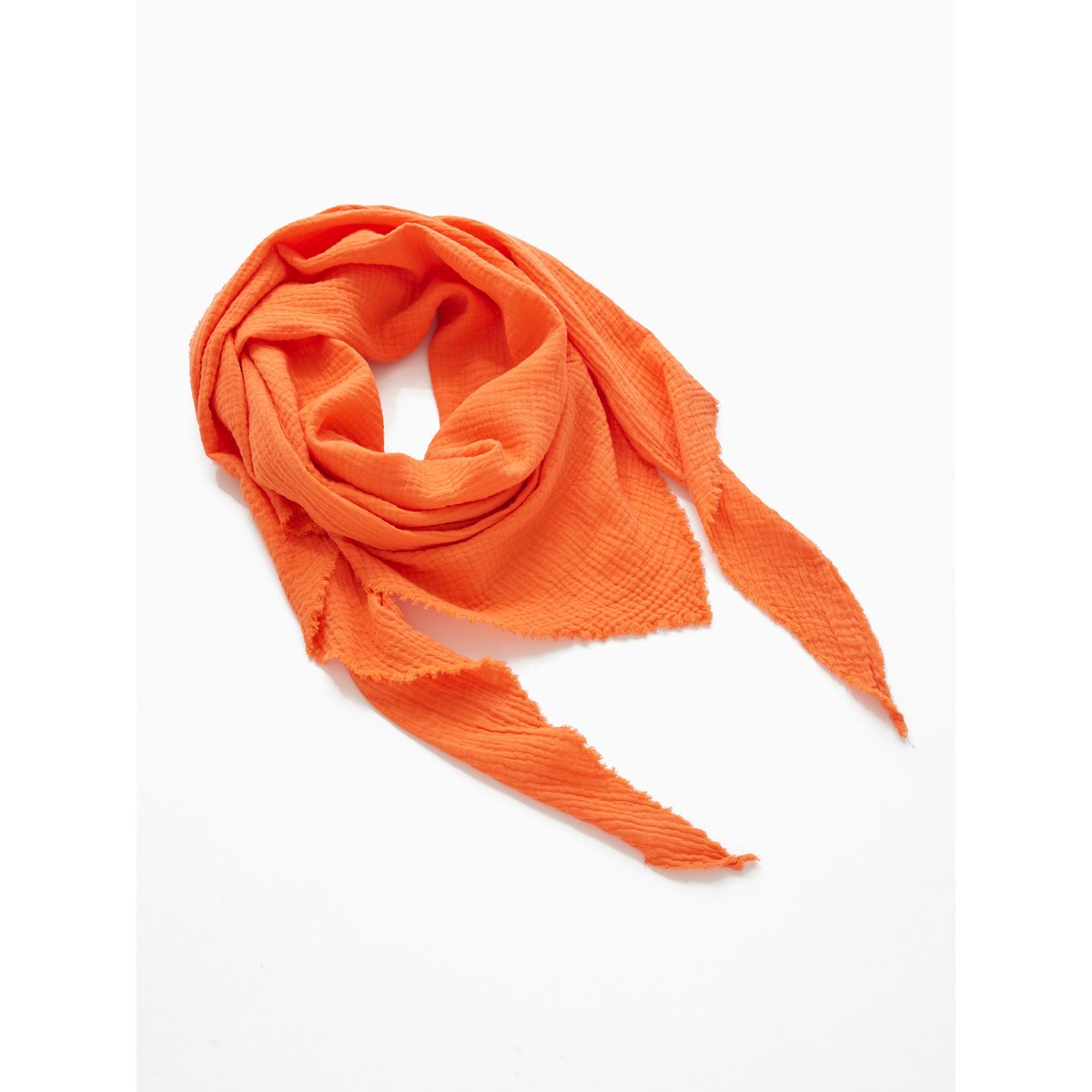 Etole gaze de coton orange, DAXON