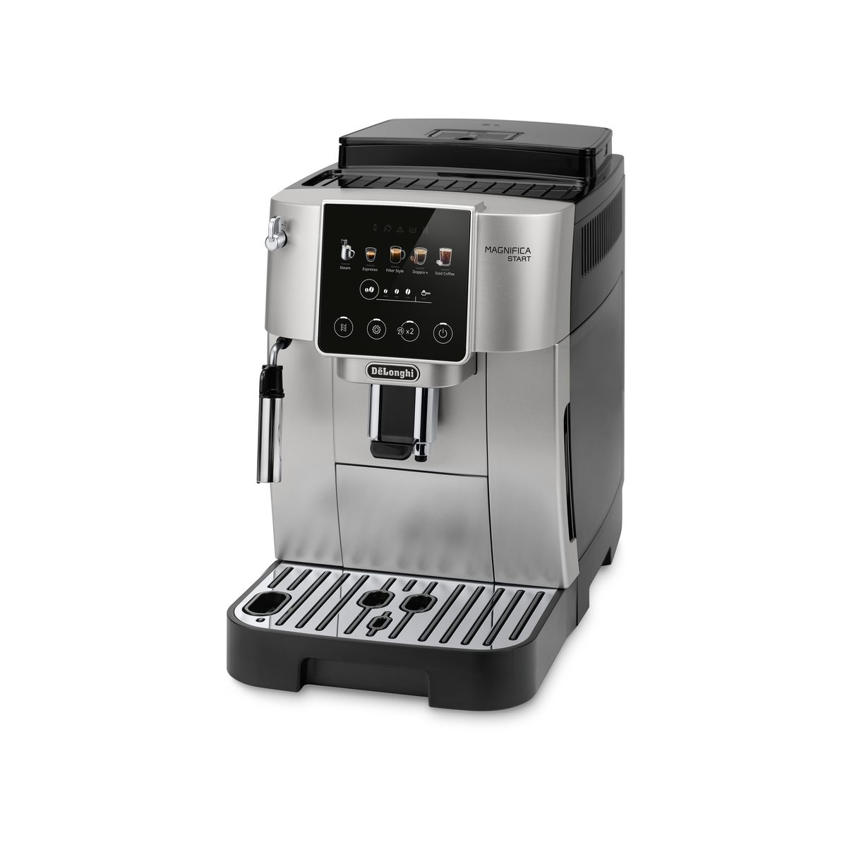 Expresso Broyeur Magnifica Start Color FEB2252.SB Argent couleur unique, DELONGHI