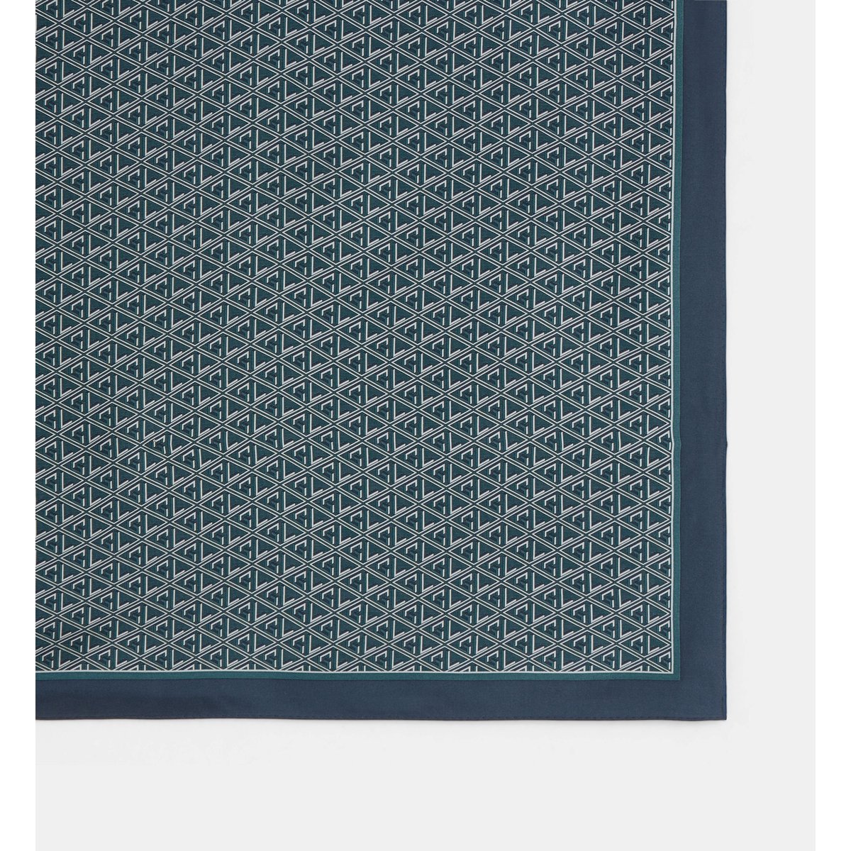 Carré de soie barnaby bleu gris, GALERIES LAFAYETTE