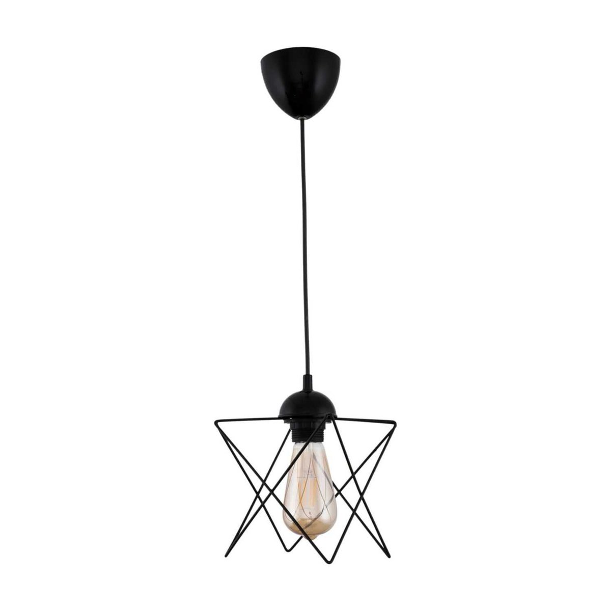Suspension en métal design original DENIZILI noir, TOILINUX