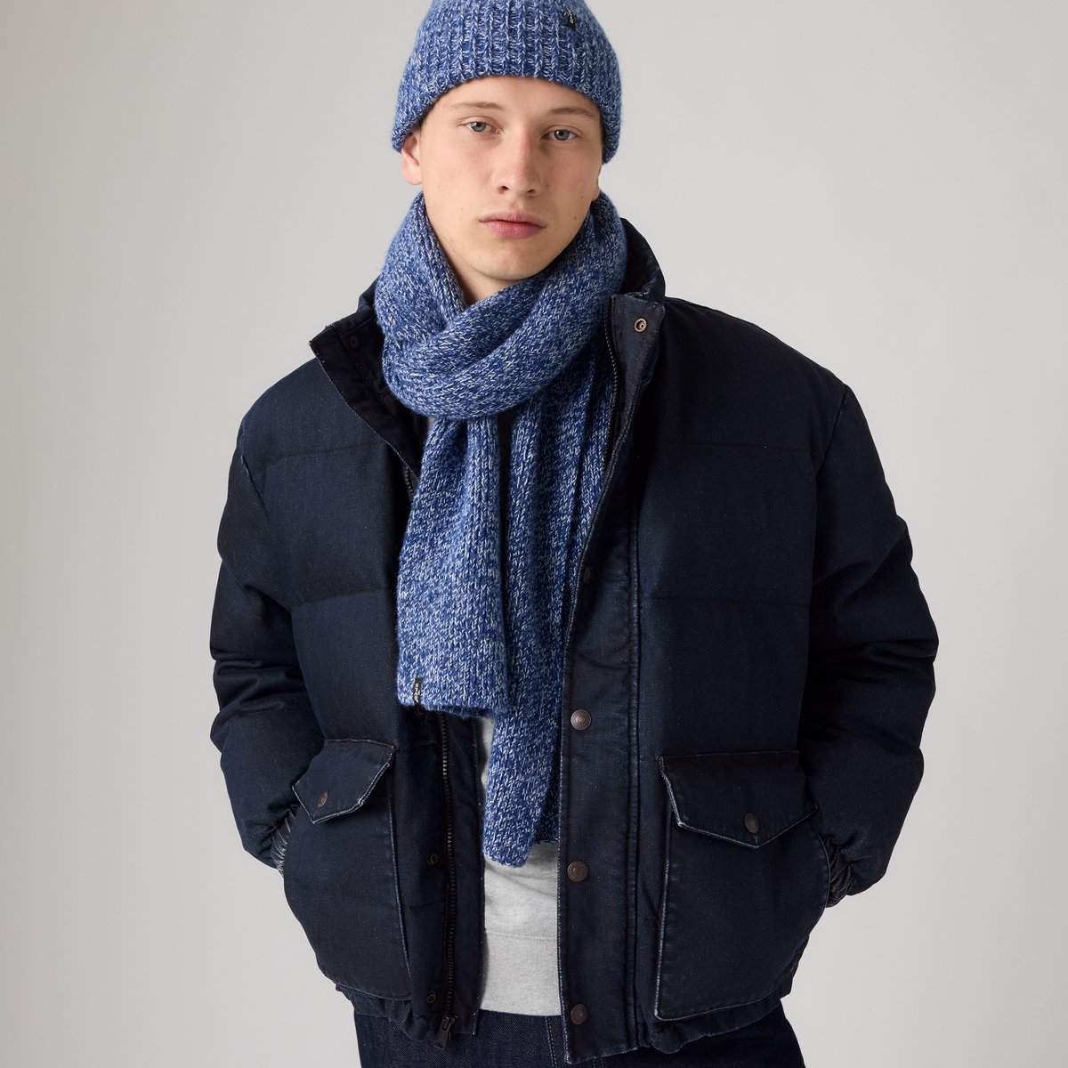 Écharpe Holiday bleu - true blue, LEVI'S