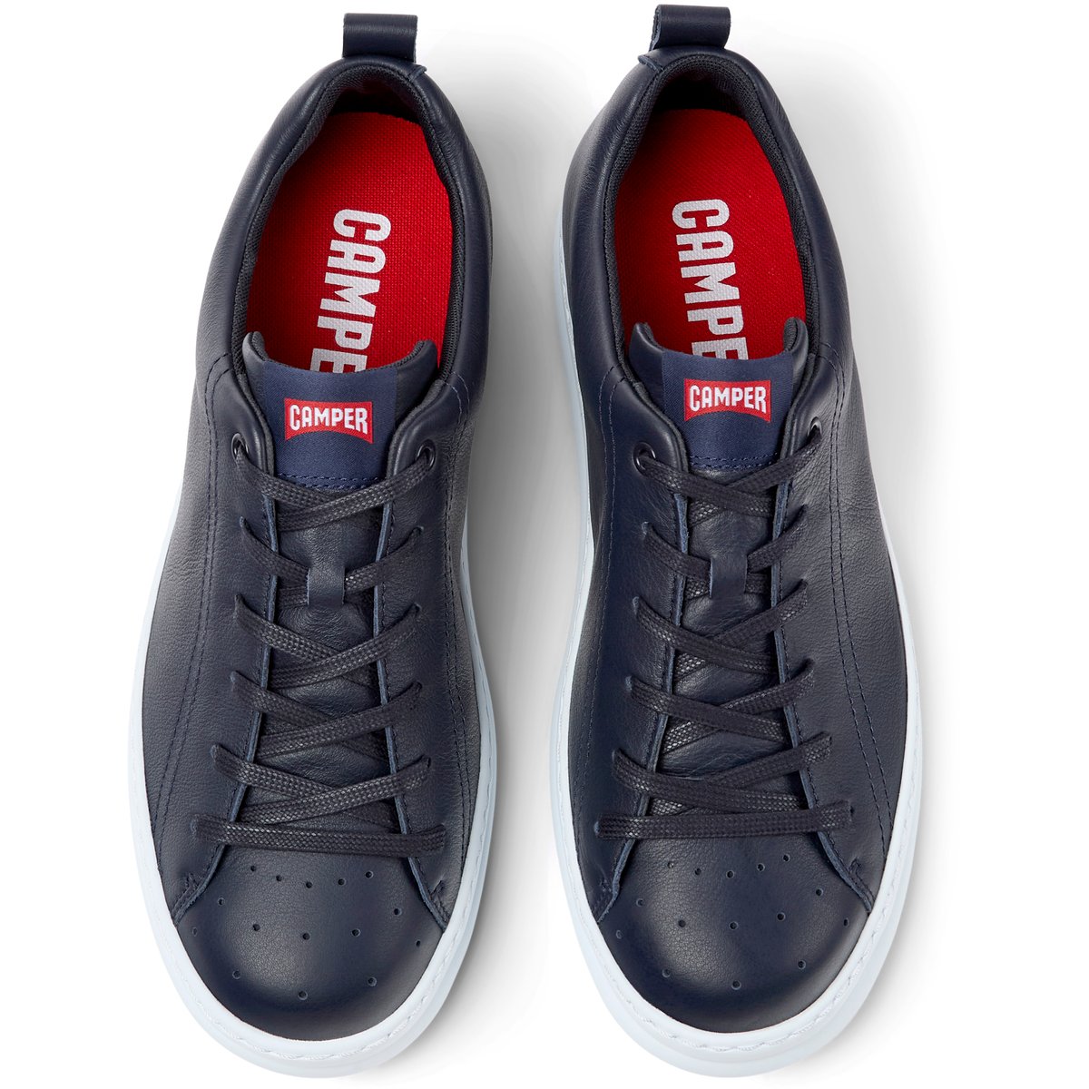 Baskets Runner Four cuir bleu, CAMPER