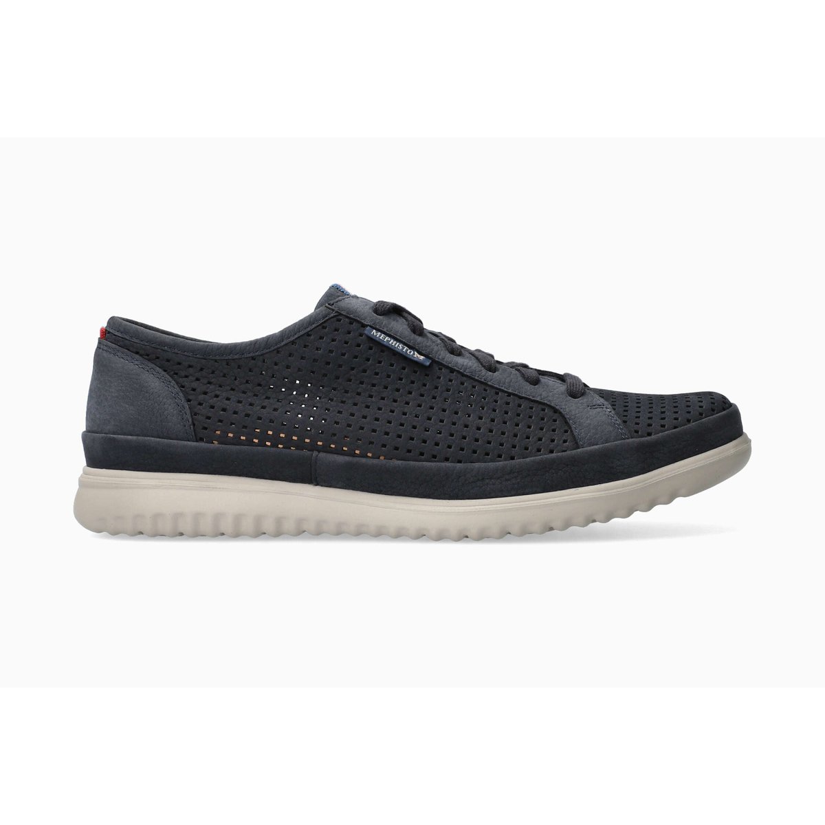 Baskets en cuir TOM PERF bleu foncé p5144499, MEPHISTO