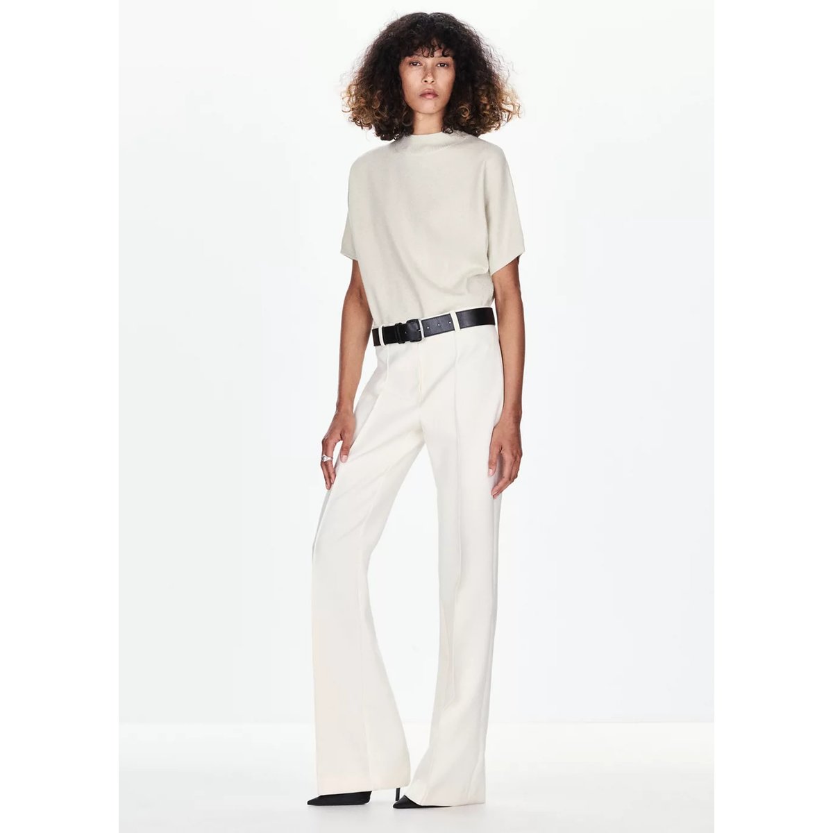 Pull-over manches courtes or, MANGO