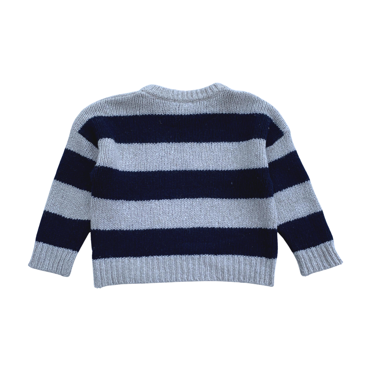 Pull enfant - Très bon état gris, bleu, THE NEW SOCIETY