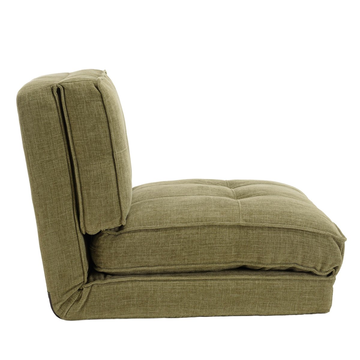 Chauffeuse convertible en tissu ASTORI vert, PIER IMPORT