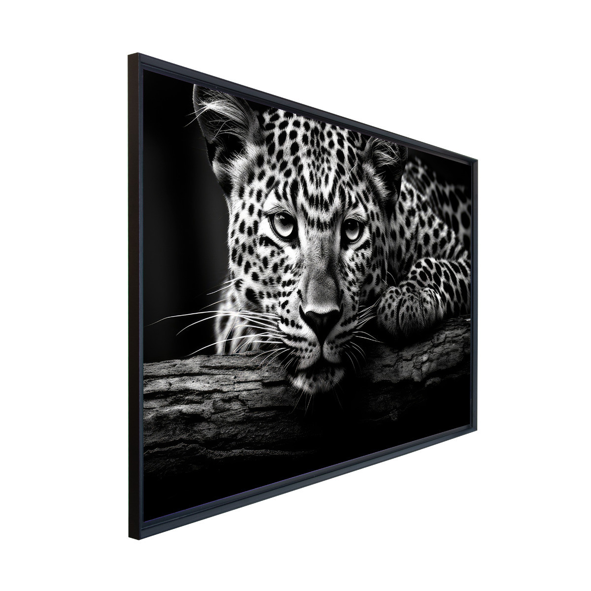 Tableau Mural Encadré Portrait Léopard Intense ANIMAUX tableaux encadrés, CEANOTHE