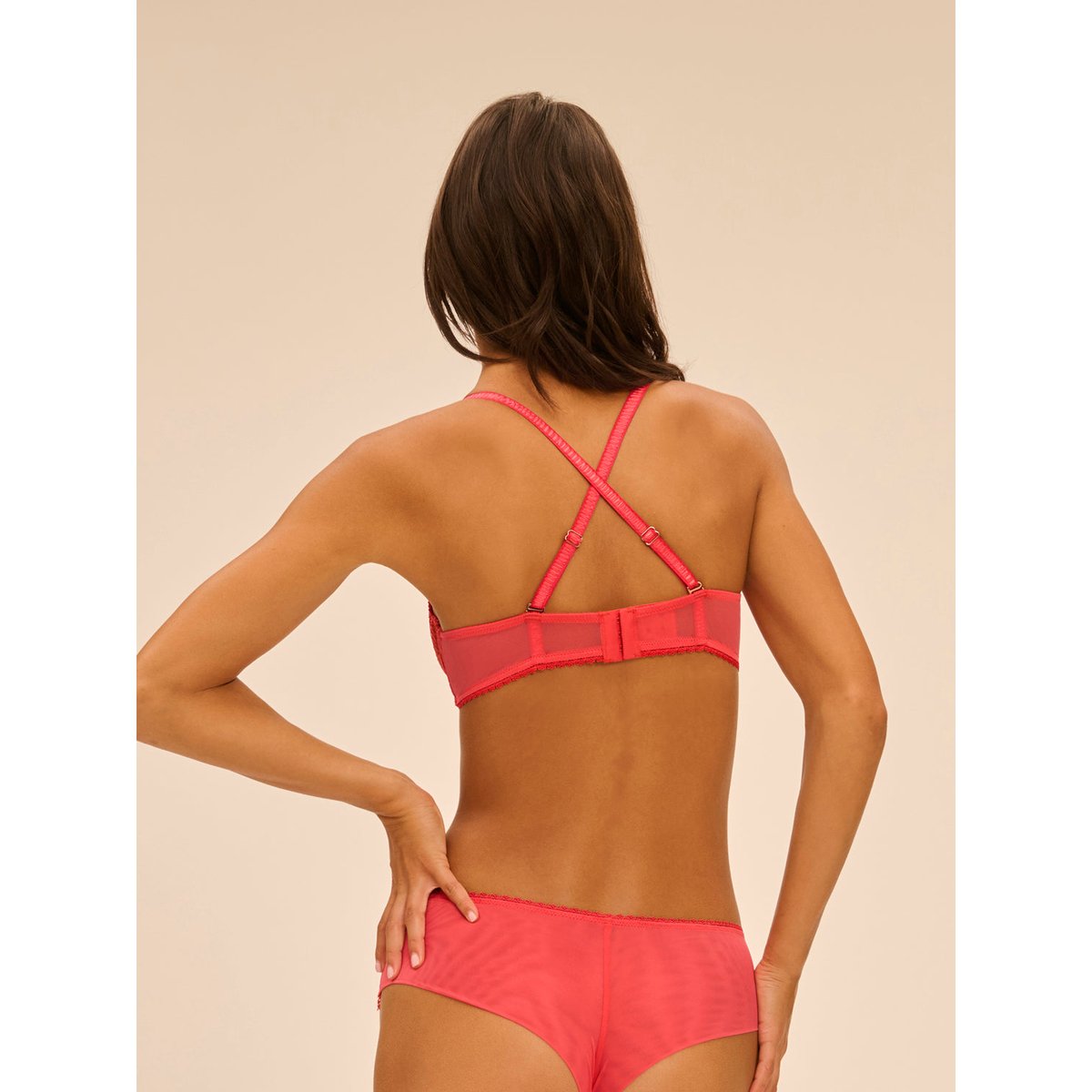 Soutien-gorge corbeille, ALLURE orange, SIMONE PERELE