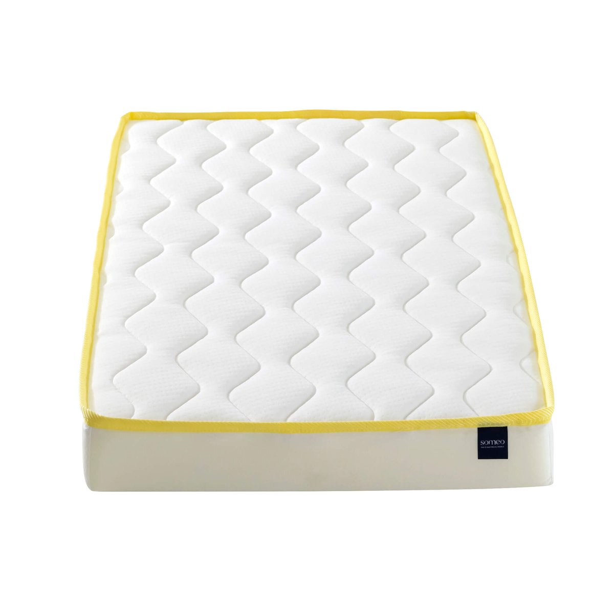 Matelas bébé mousse AURORE 200 blanc, SOMEO