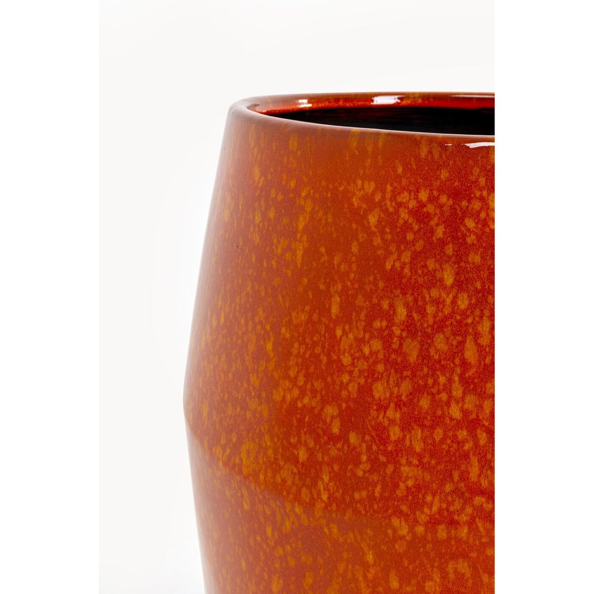Vase en grès, CALI rouge, KARE DESIGN