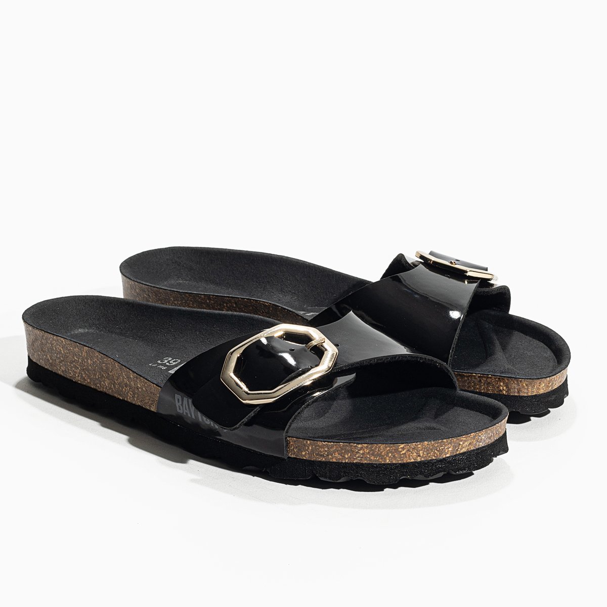 Sandales Vegan ZEPHYR noir, BAYTON