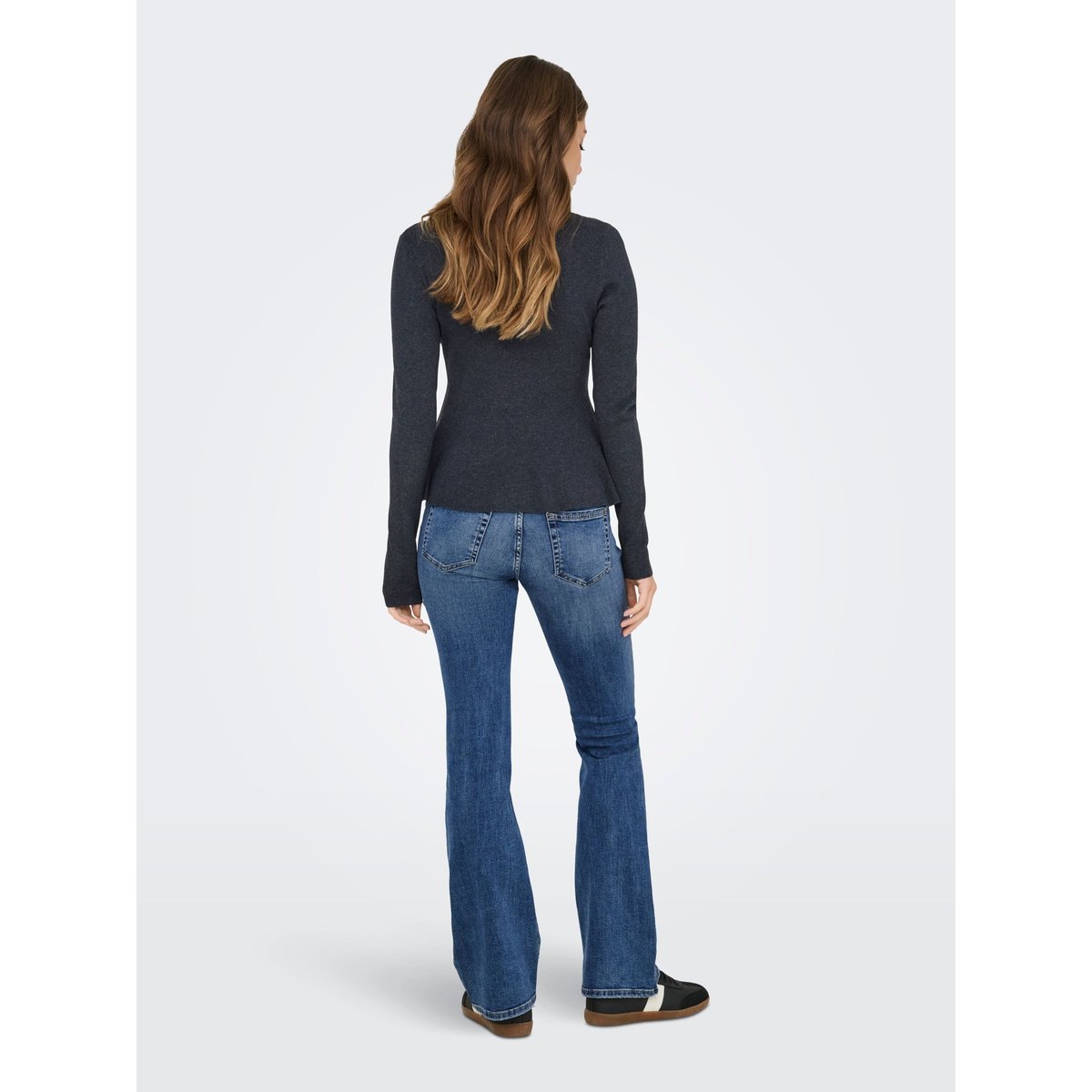 Jean Flared medium blue denim, ONLY