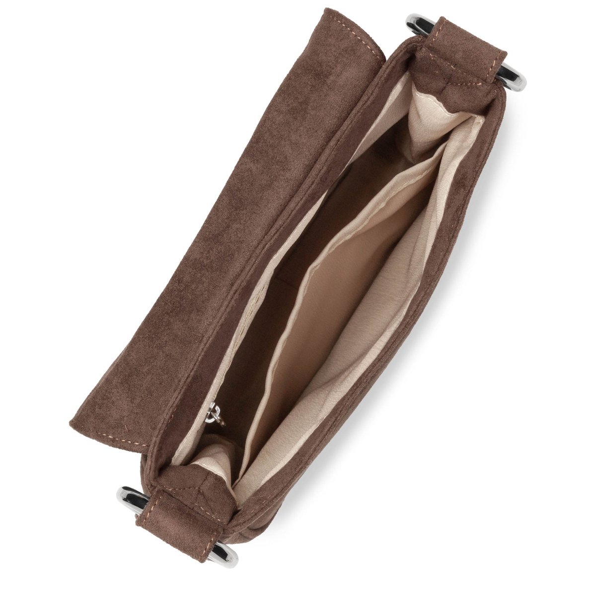 Sac trotteur HANDLE SUÉDINE marron, SEQUOIA