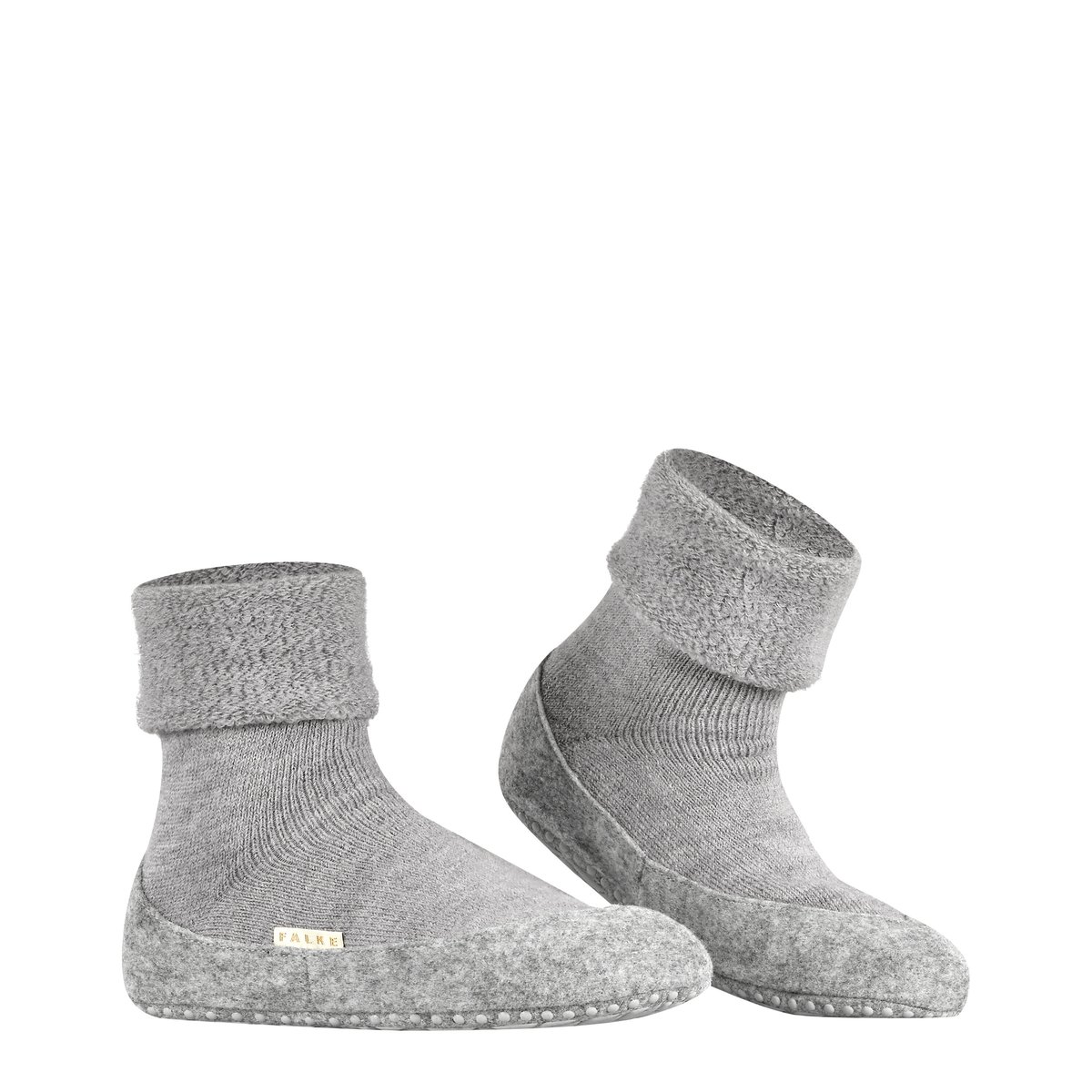 Chaussons Cosyshoe gris pâle, FALKE