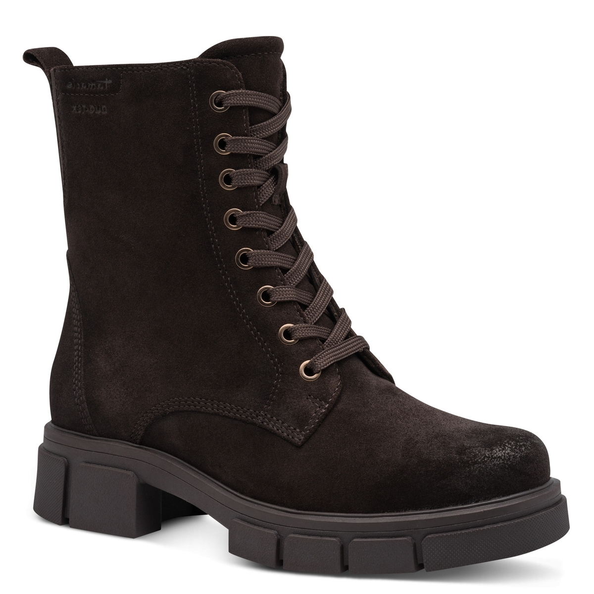 Bottine comfort weite marron antilope combiné, TAMARIS