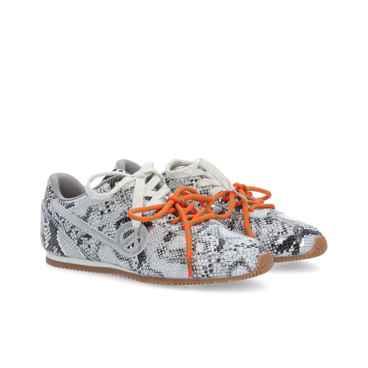 EVO RUN W SNAKE KISS ARGENT - Collier orné de Cristaux Swarovski® inclus argent, NO NAME