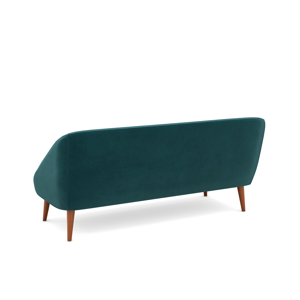 Sofá de 3 plazas, terciopelo, Séméon verde jade, LA REDOUTE INTERIEURS