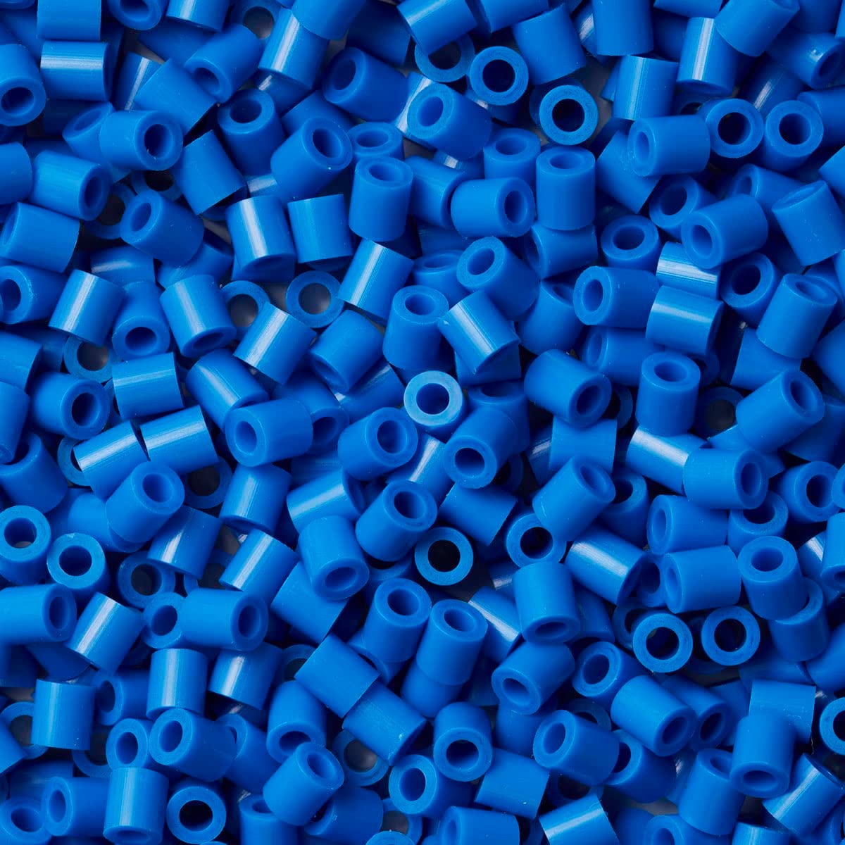 Sachet 1000 perles plastique bleu, HAMA