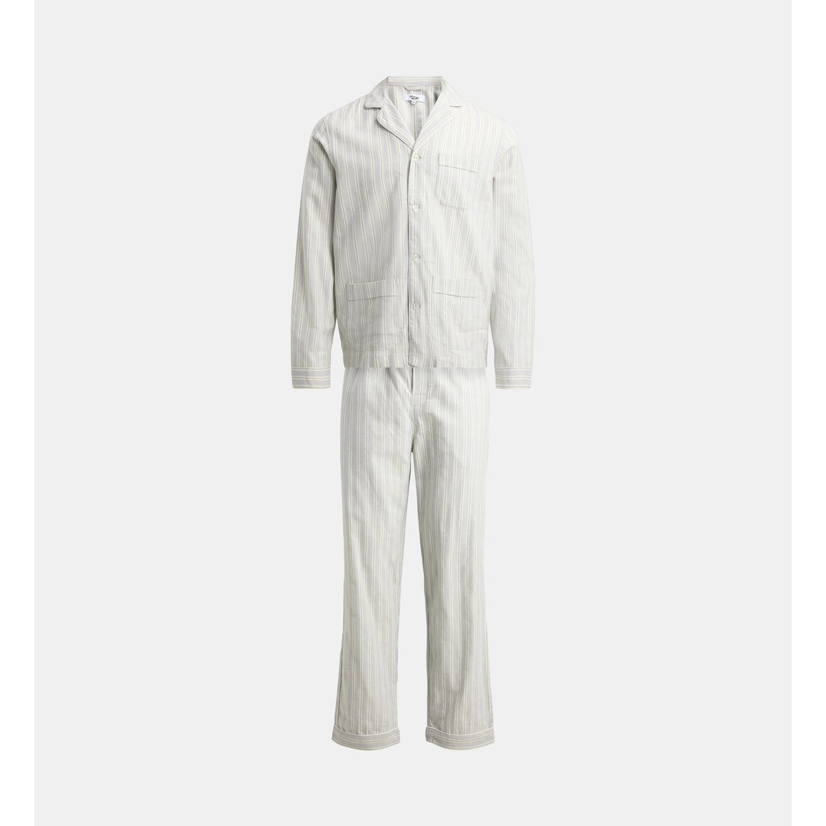 Pyjama long dimini en coton gris, GALERIES LAFAYETTE