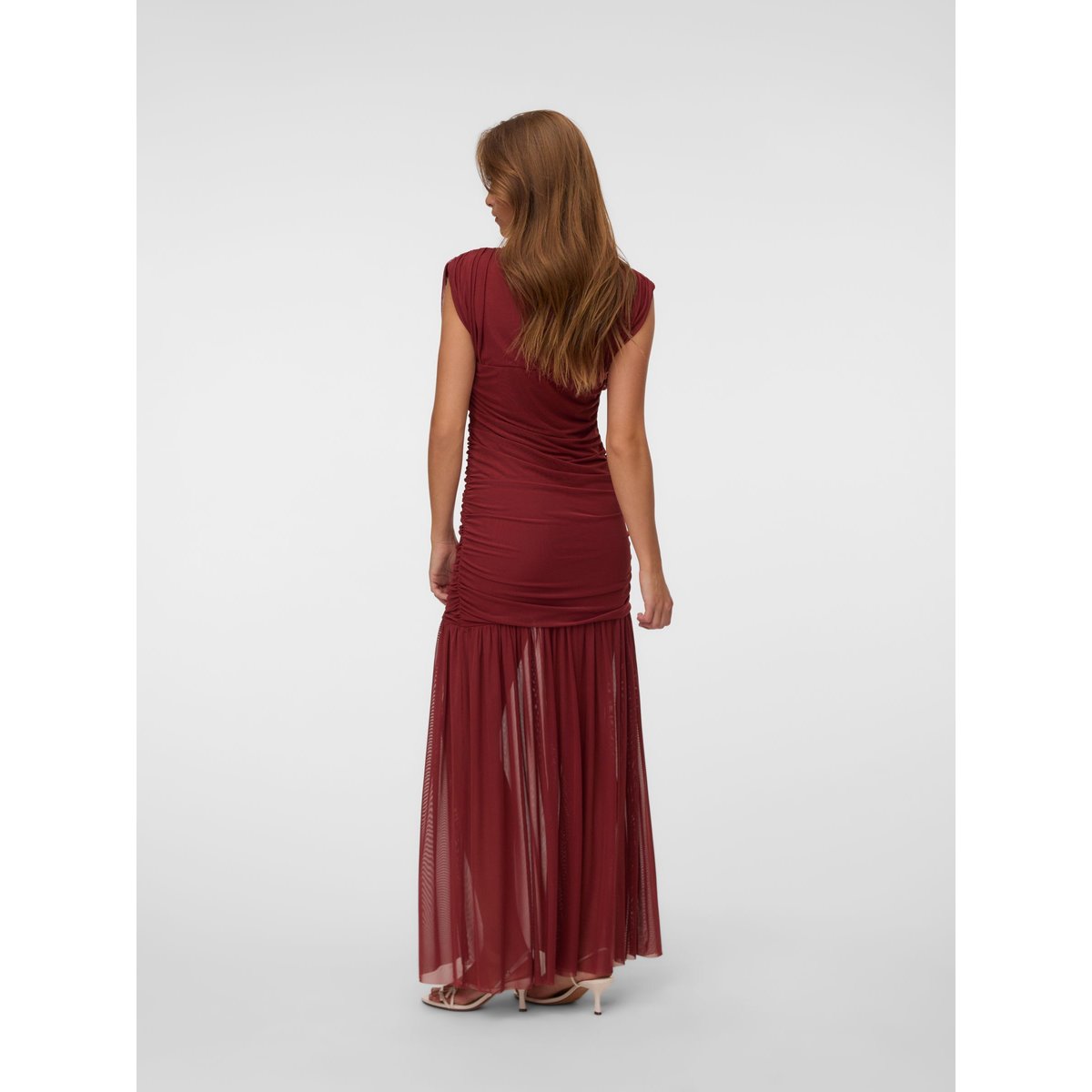Robe russet brown, VERO MODA