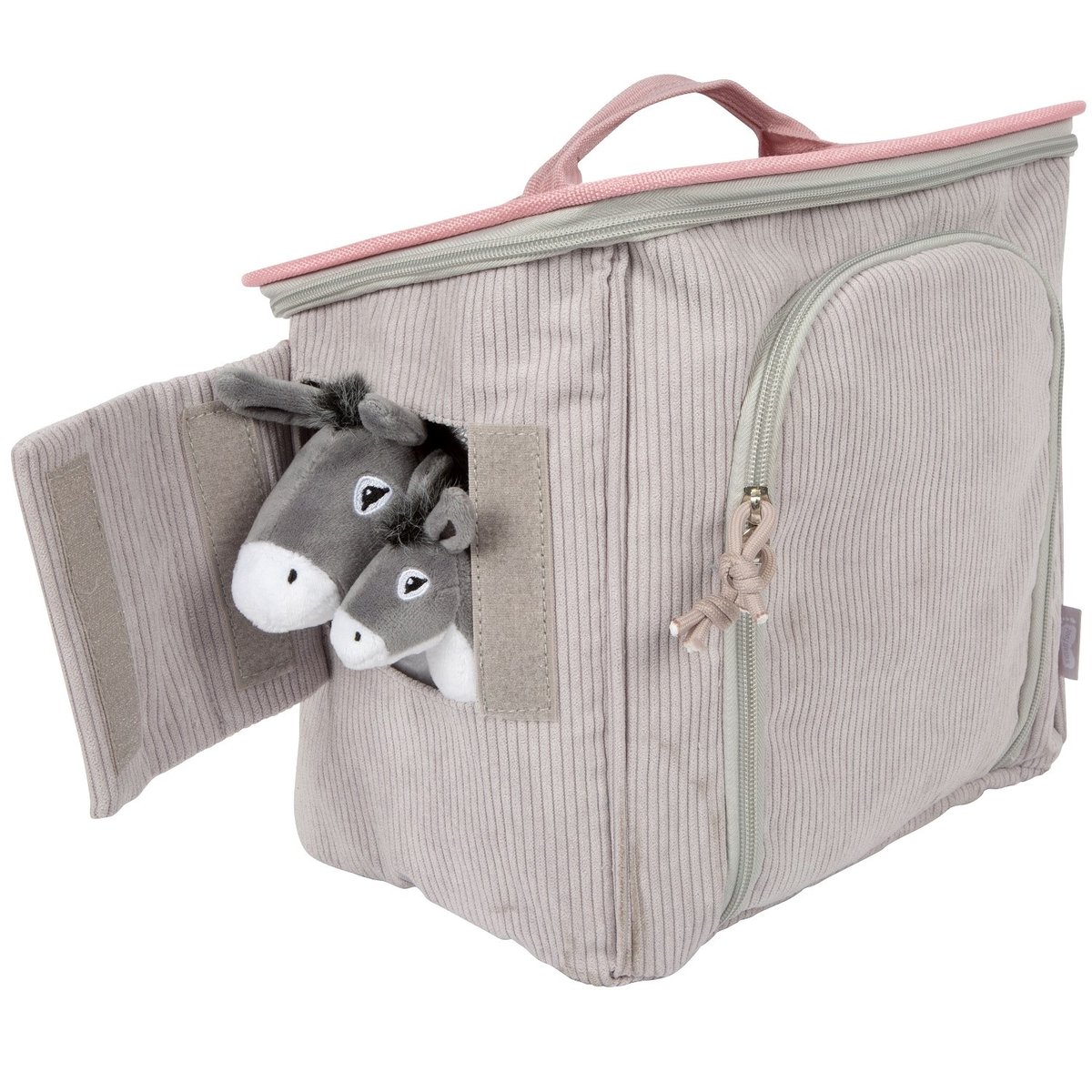 Âne avec écurie et accessoires gris, SMALL FOOT COMPANY