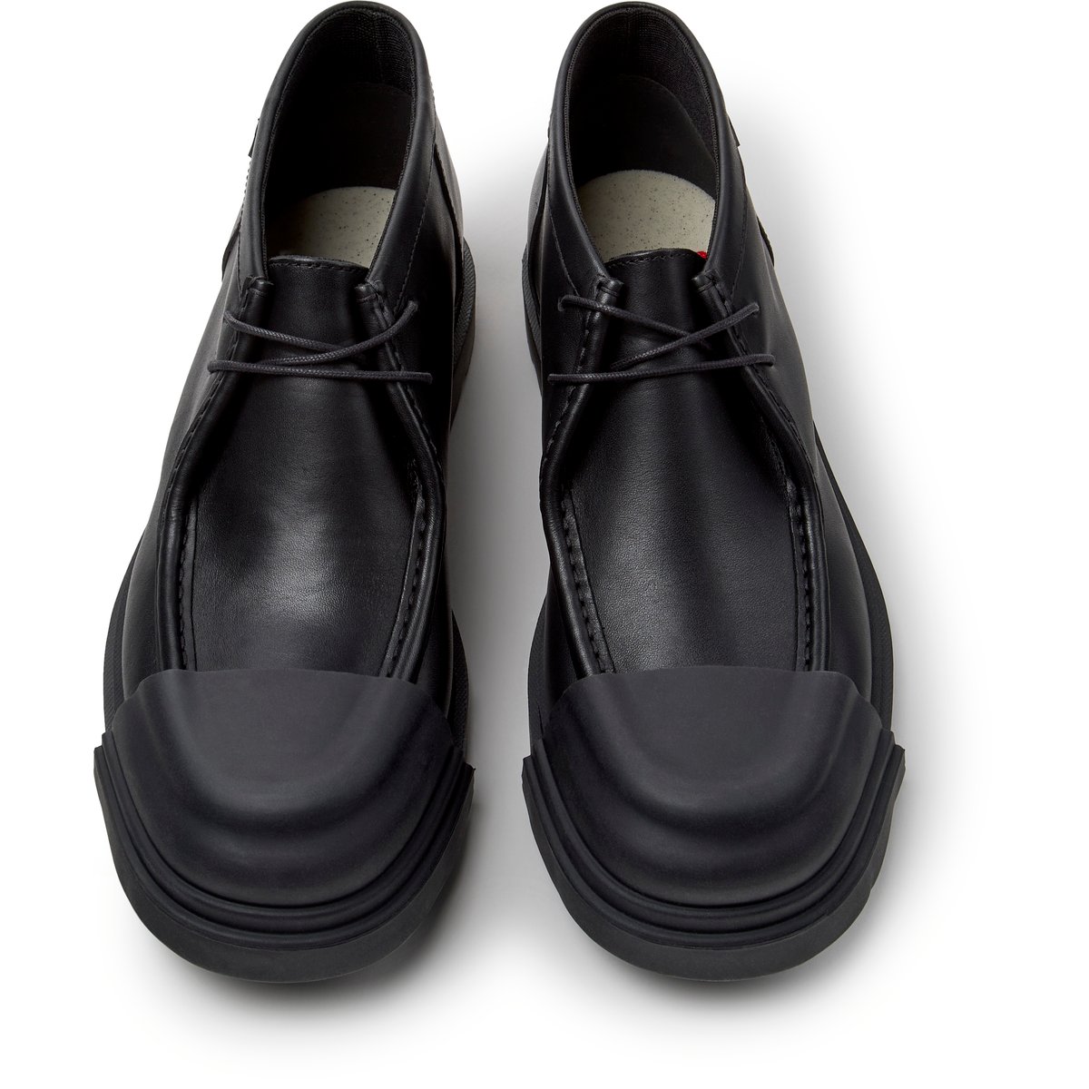 Bottines Junction Smooth Leather noir 004, CAMPER