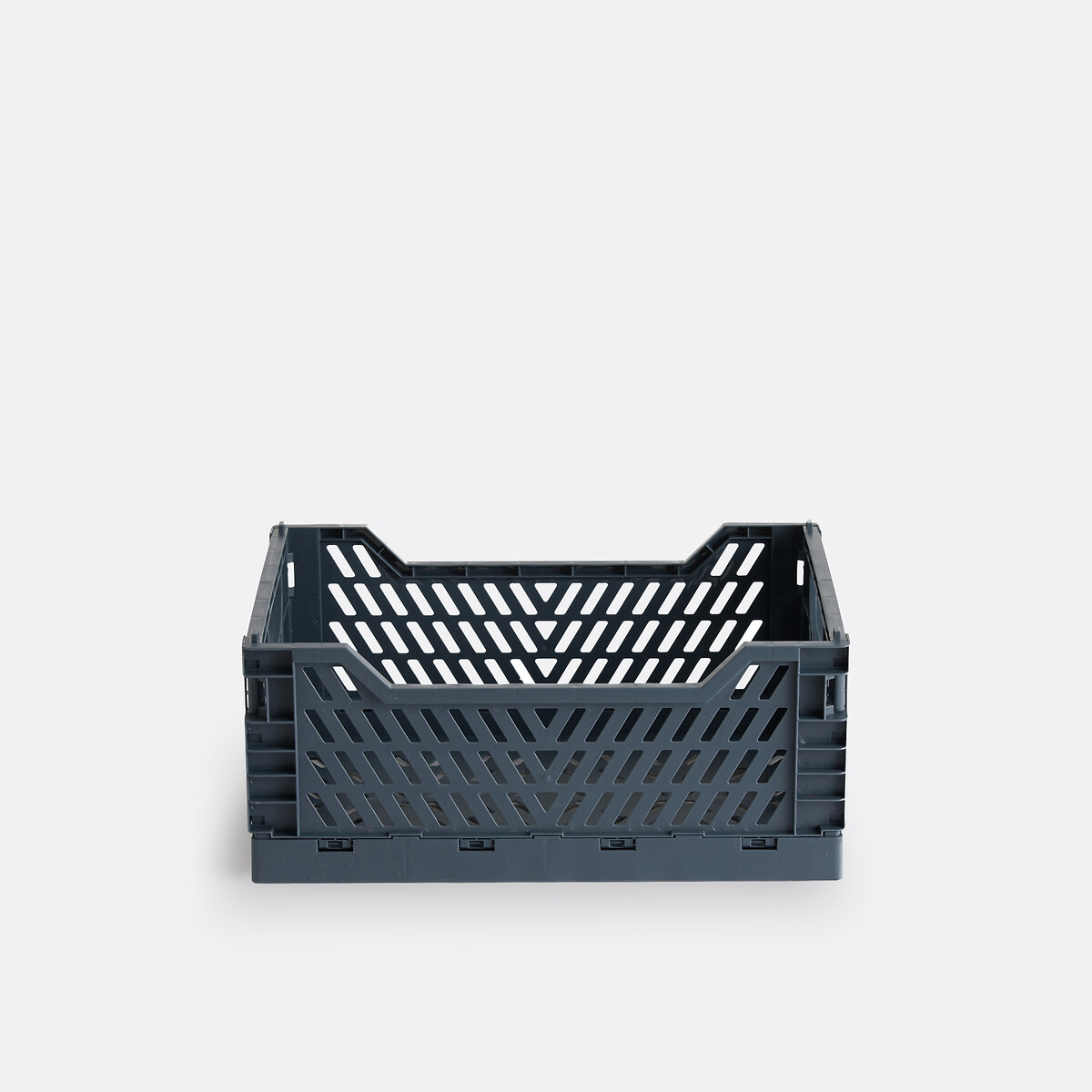 Cageta 34 X 24.8cm Foldable Plastic Trunk / Crate slate, LA REDOUTE INTERIEURS