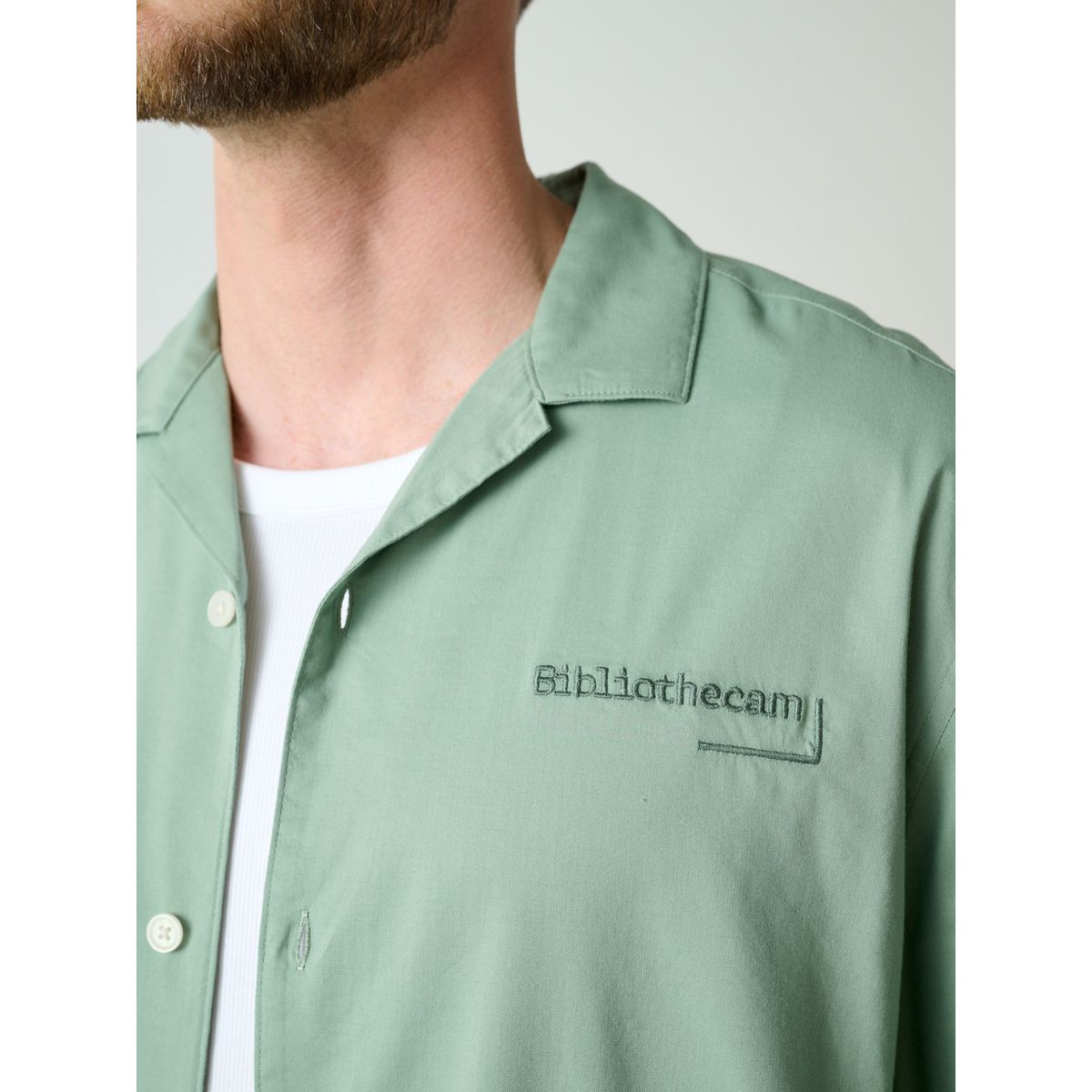 Chemise manches courtes imprimé dos bleu, NEXT
