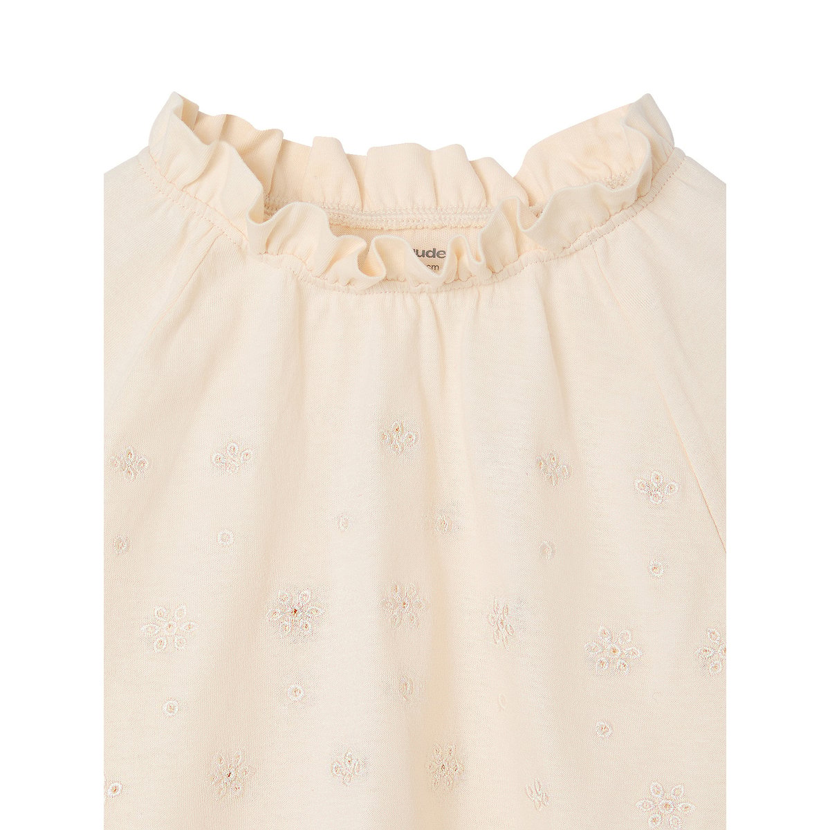 Blouse manches longues écru, VERTBAUDET