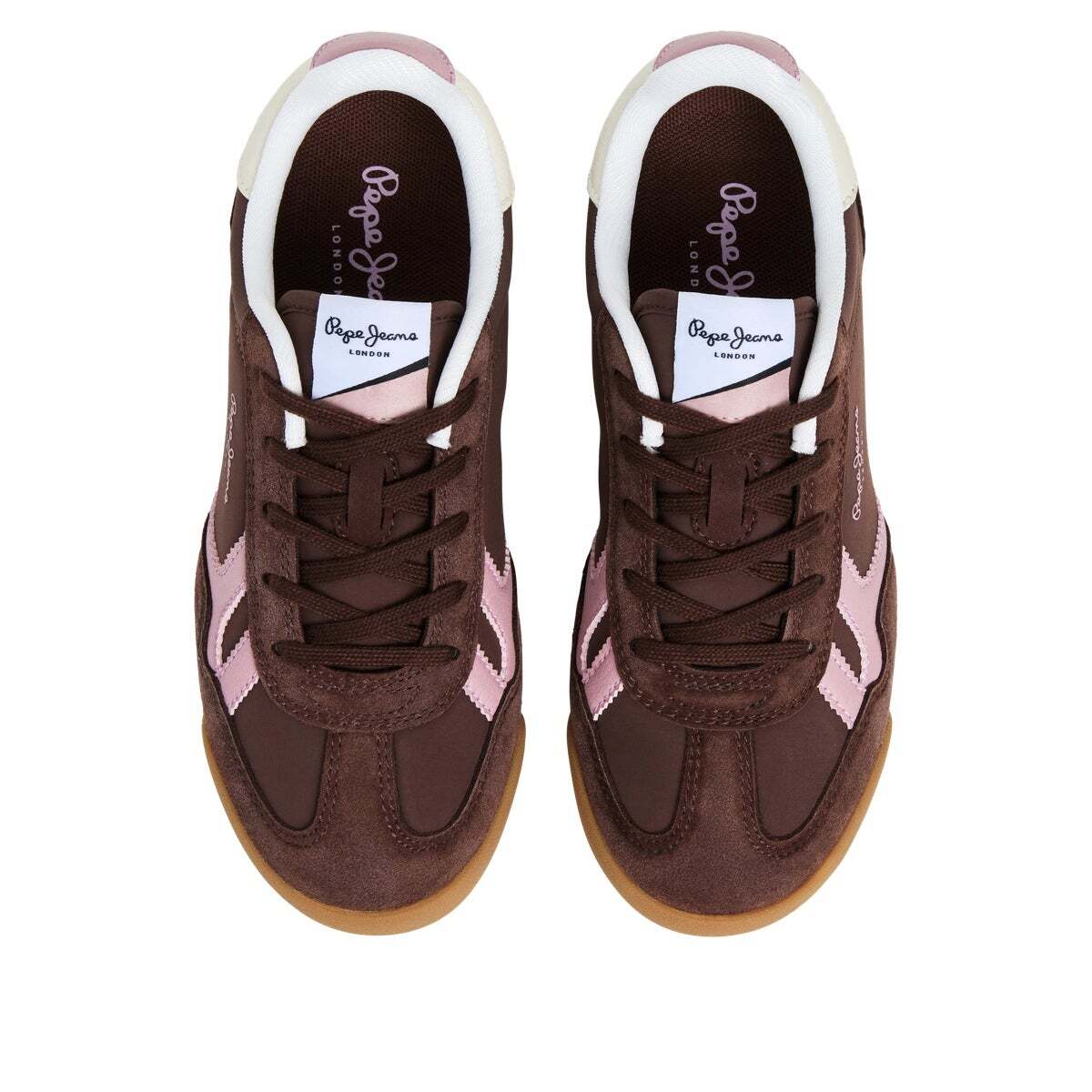 Baskets Combinées brun cerf, PEPE JEANS