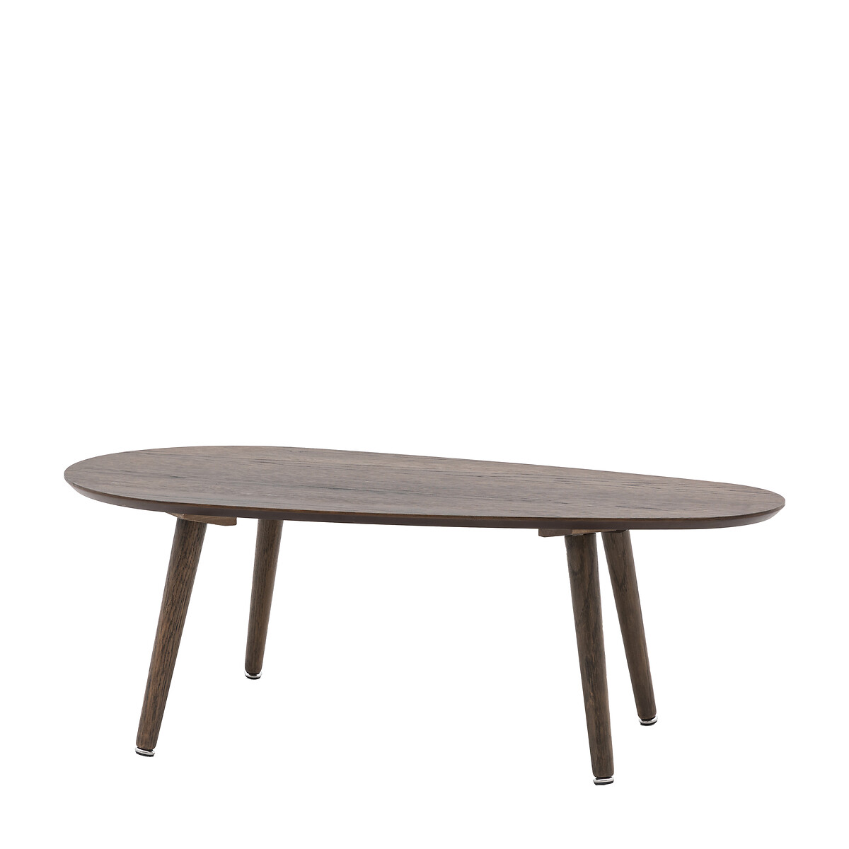 Hale Smoked Oak Organic Shaped Coffee Table smoked oak, ÉDITÉ