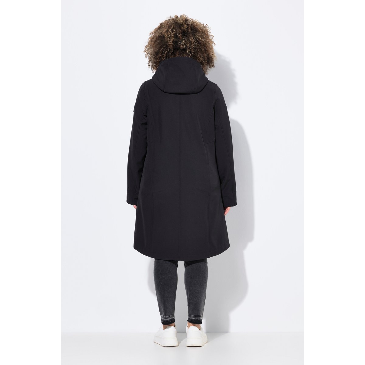 Veste softshell HYPRAR, matière déperlante noir, ULLA POPKEN