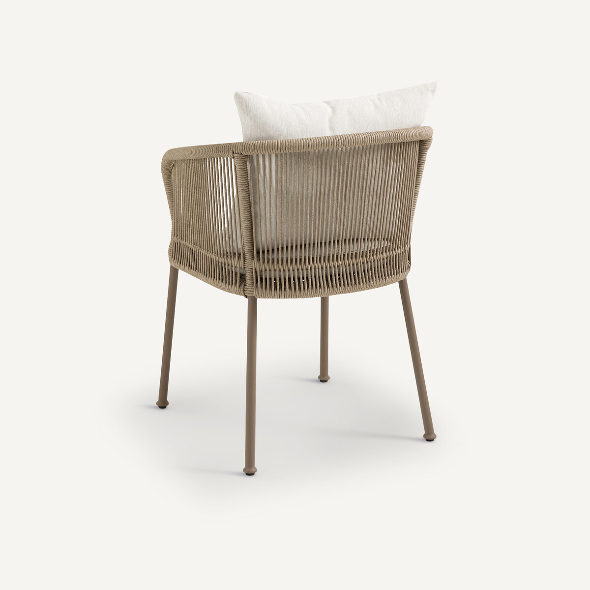 Fauteuil de table de jardin, CABESTAN sépia ombré, AM.PM X EMMANUEL GALLINA