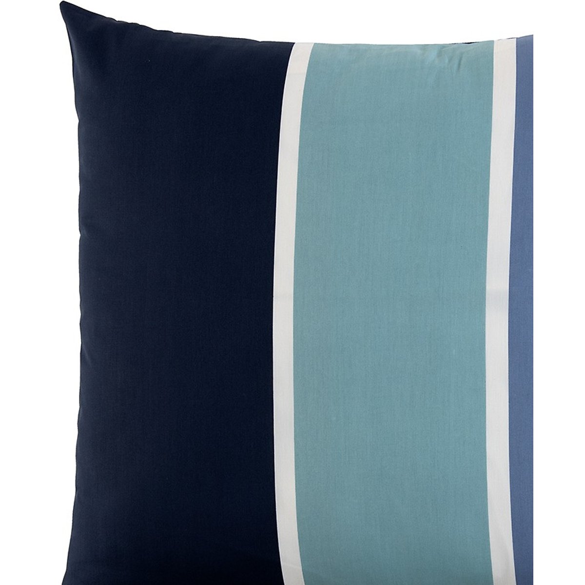 Parure housse de couette 100% coton 71fils azul bleu, ATELIER DU COTON