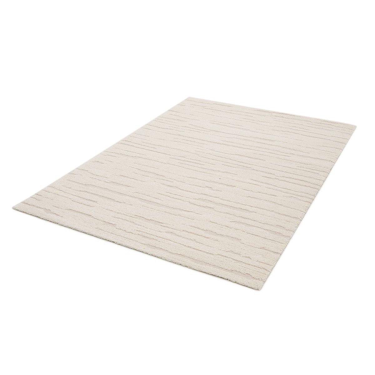 Tapis poils ras style bohème, LORIS beige, BOBOCHIC