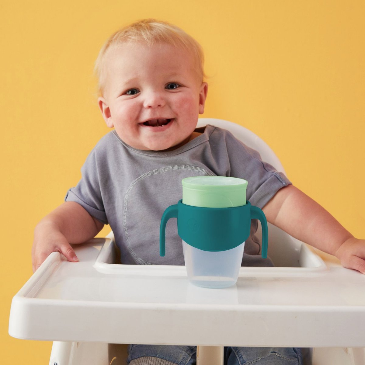 Tasse d'apprentissage 360° vert, B.BOX