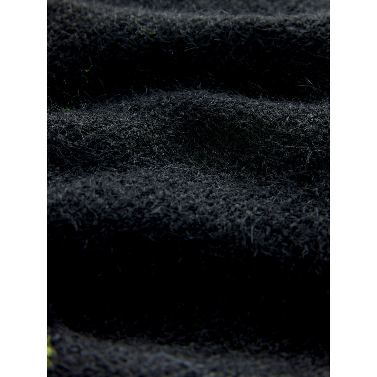 Pull col montant à imprimé floral et laine noir, NEXT