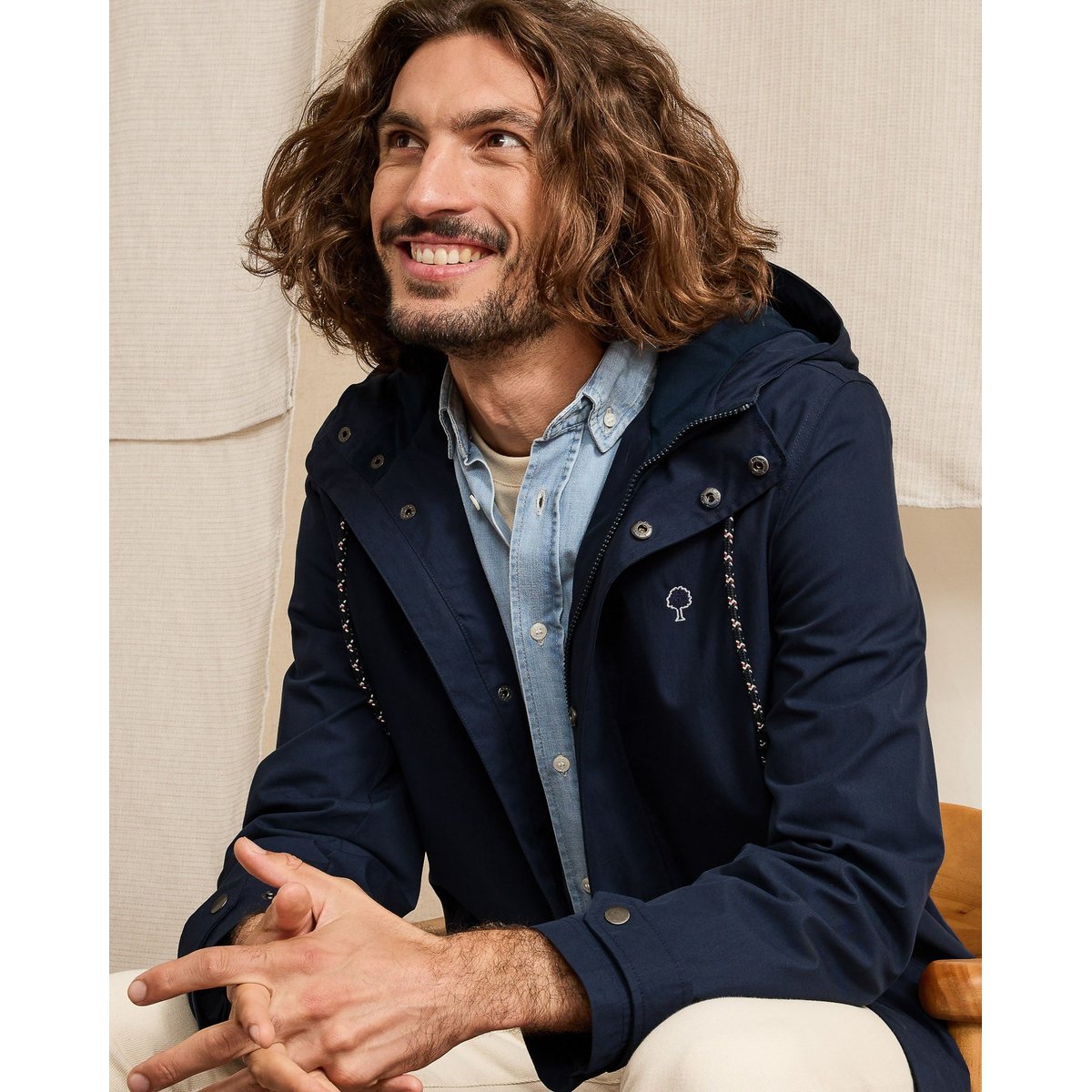 Veste GRESIGNE bleu marine, FAGUO