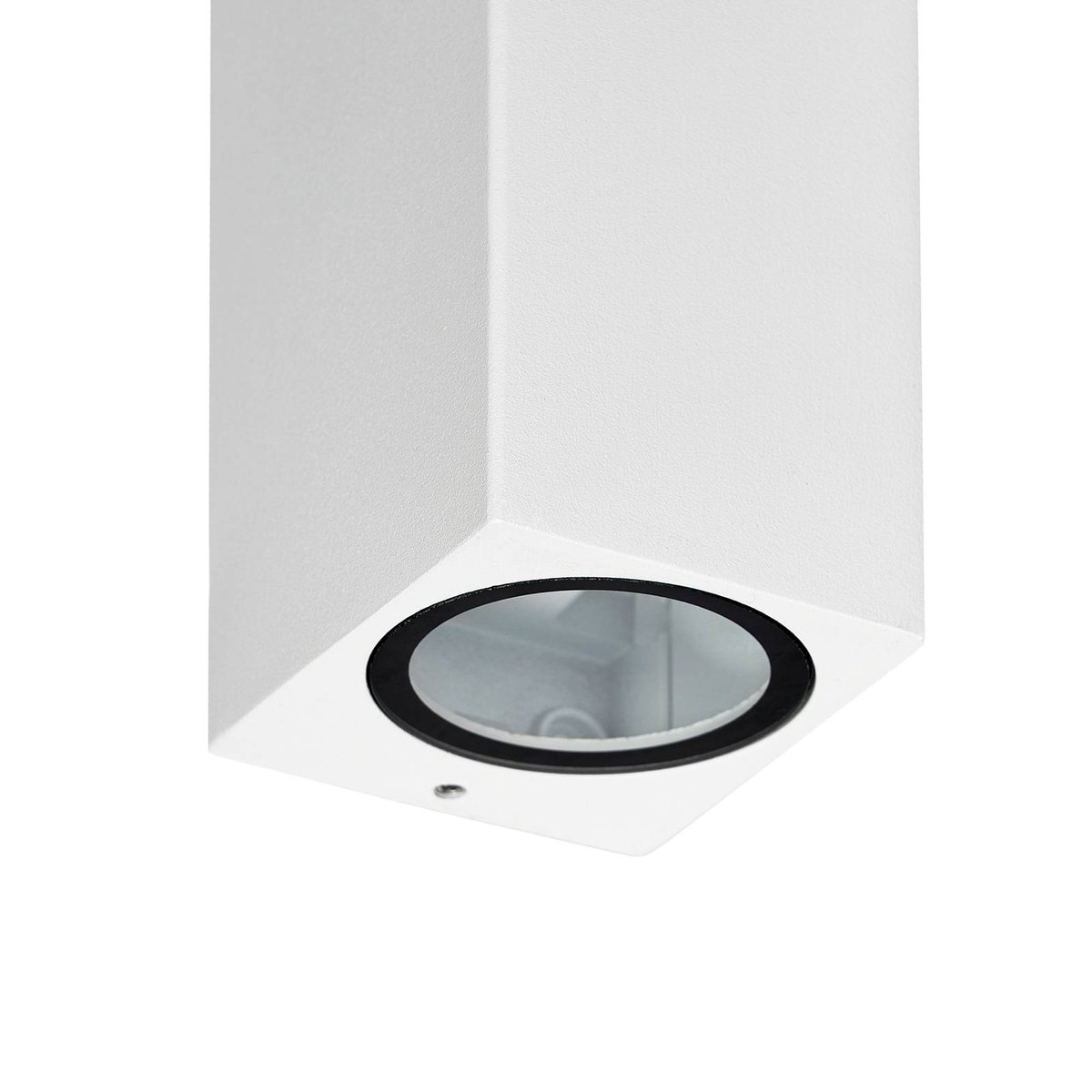 Applique extérieure en aluminium moderne blanc, PRIOS