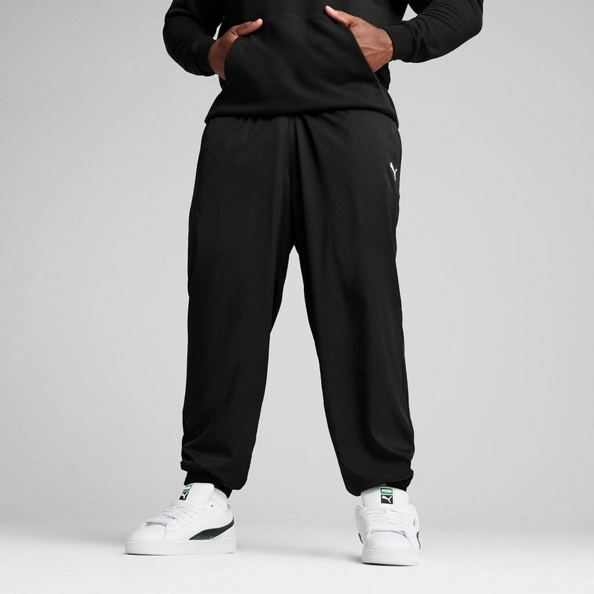 Pantalon de sport essentiel woven noir, PUMA