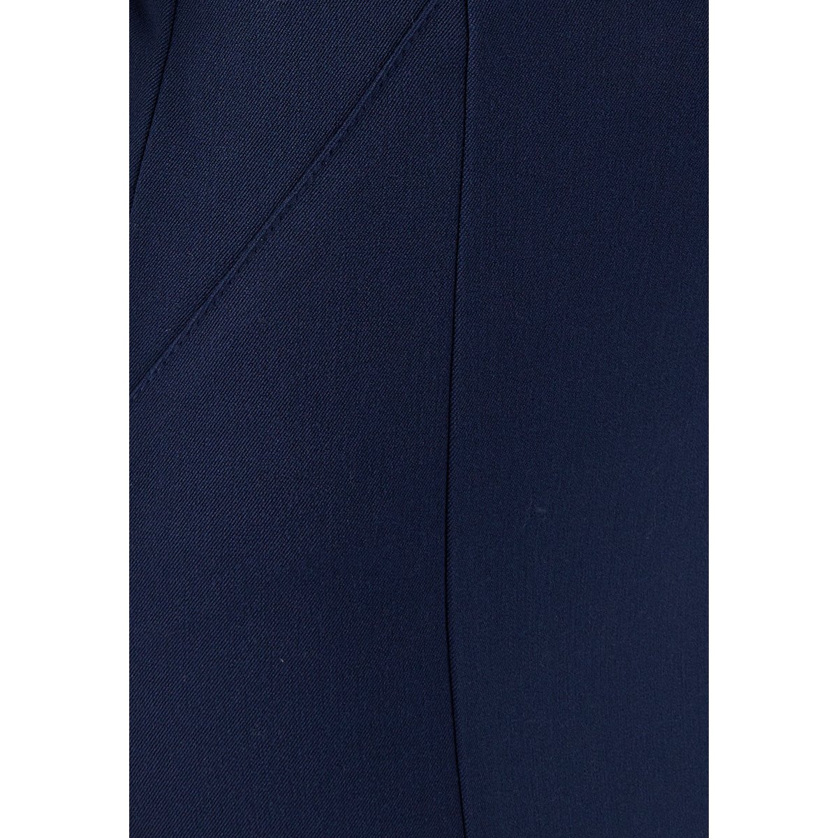 Jupe droite stretch bleu marine, DAMART