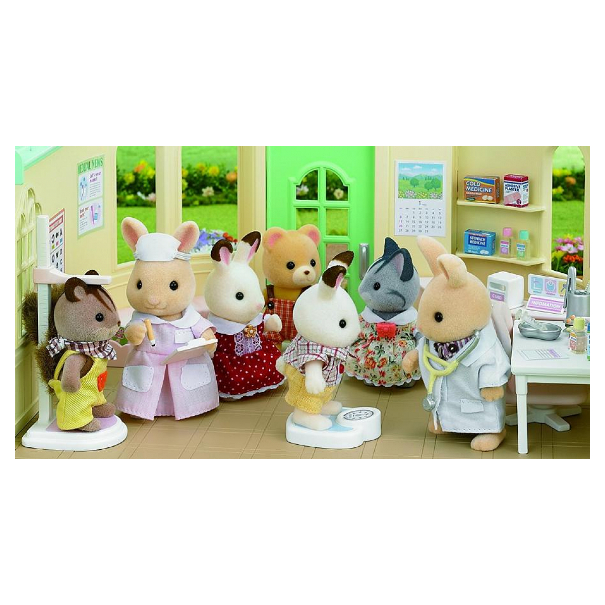 5096 Sylvanian Le cabinet médical autres, SYLVANIAN FAMILIES