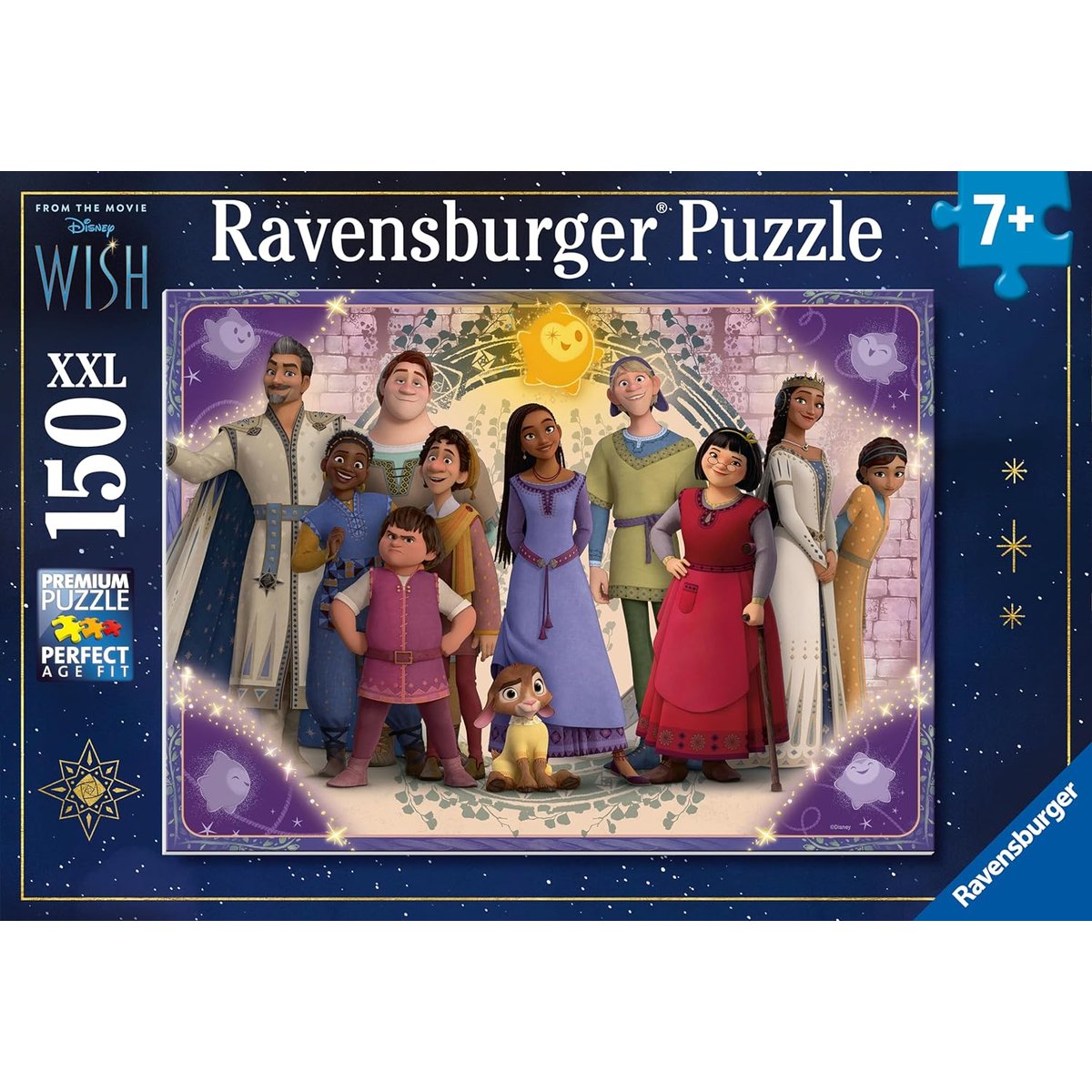 Puzzle Disney Wish 150 pcs XXL bleu, RAVENSBURGER