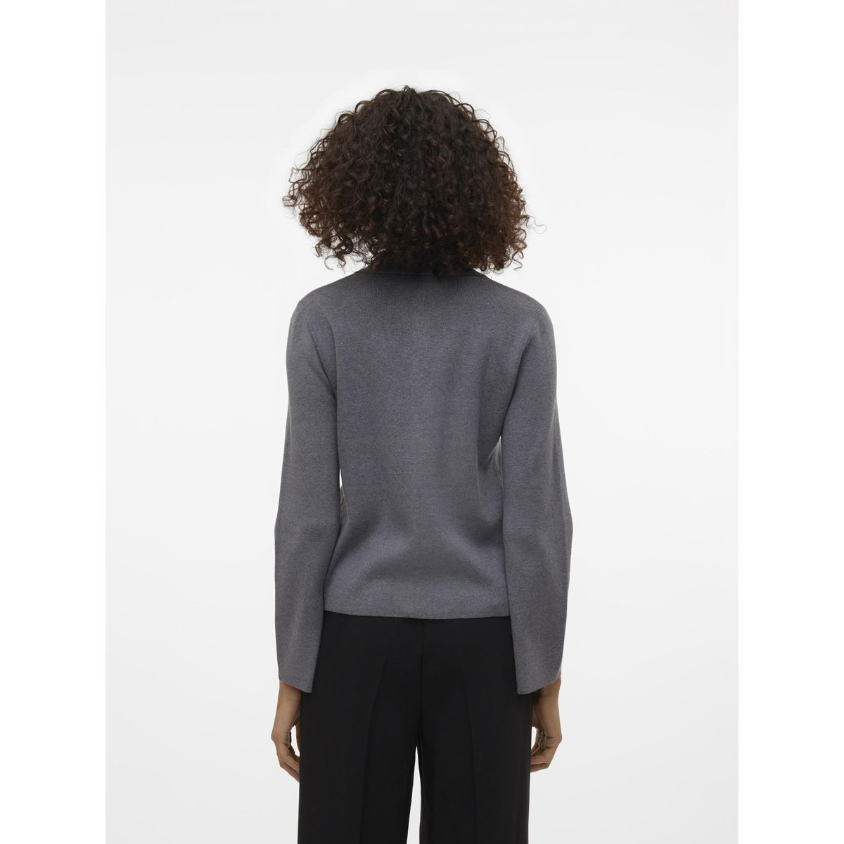 Cardigan dark grey melange 1, VERO MODA