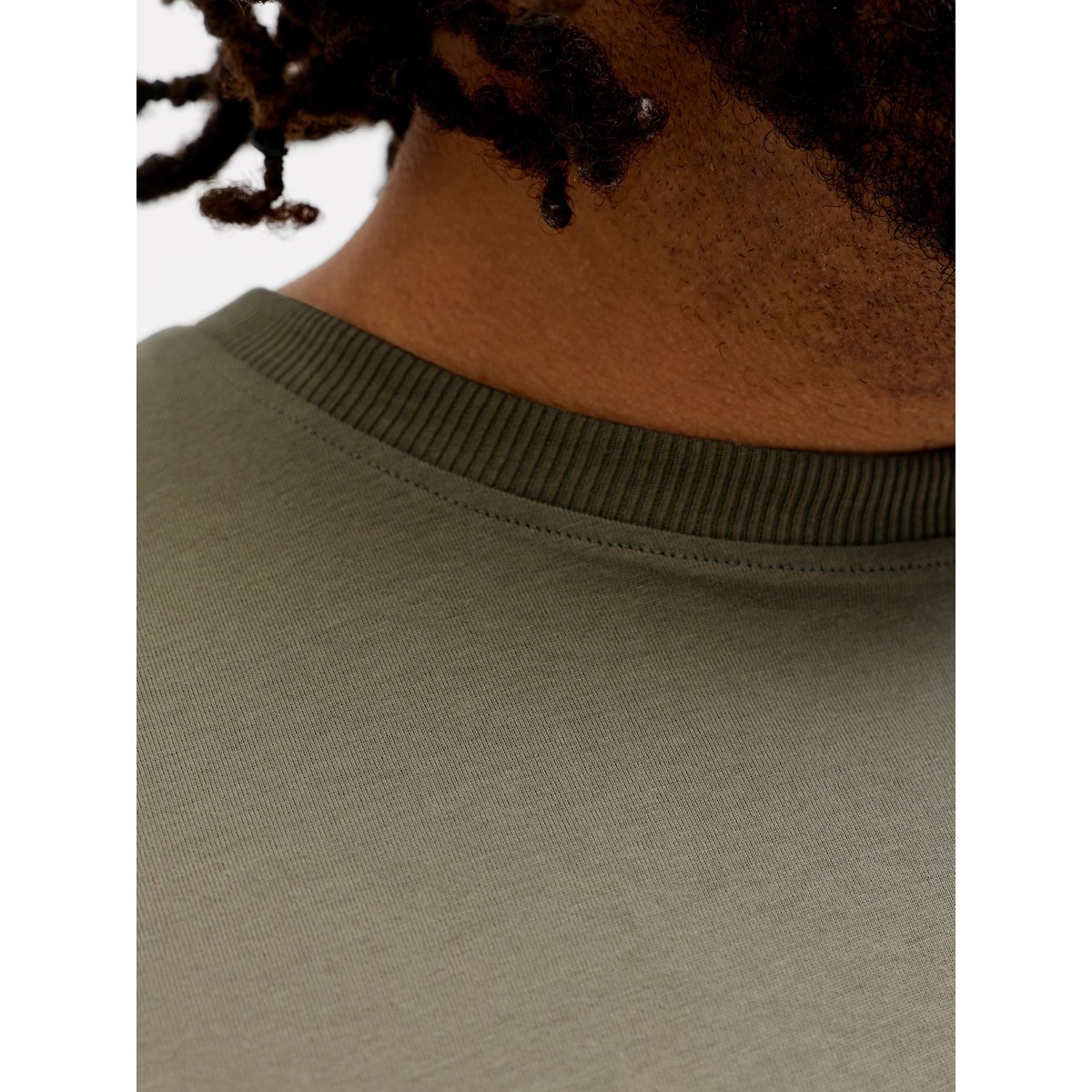 T-Shirt vetiver, JACK & JONES