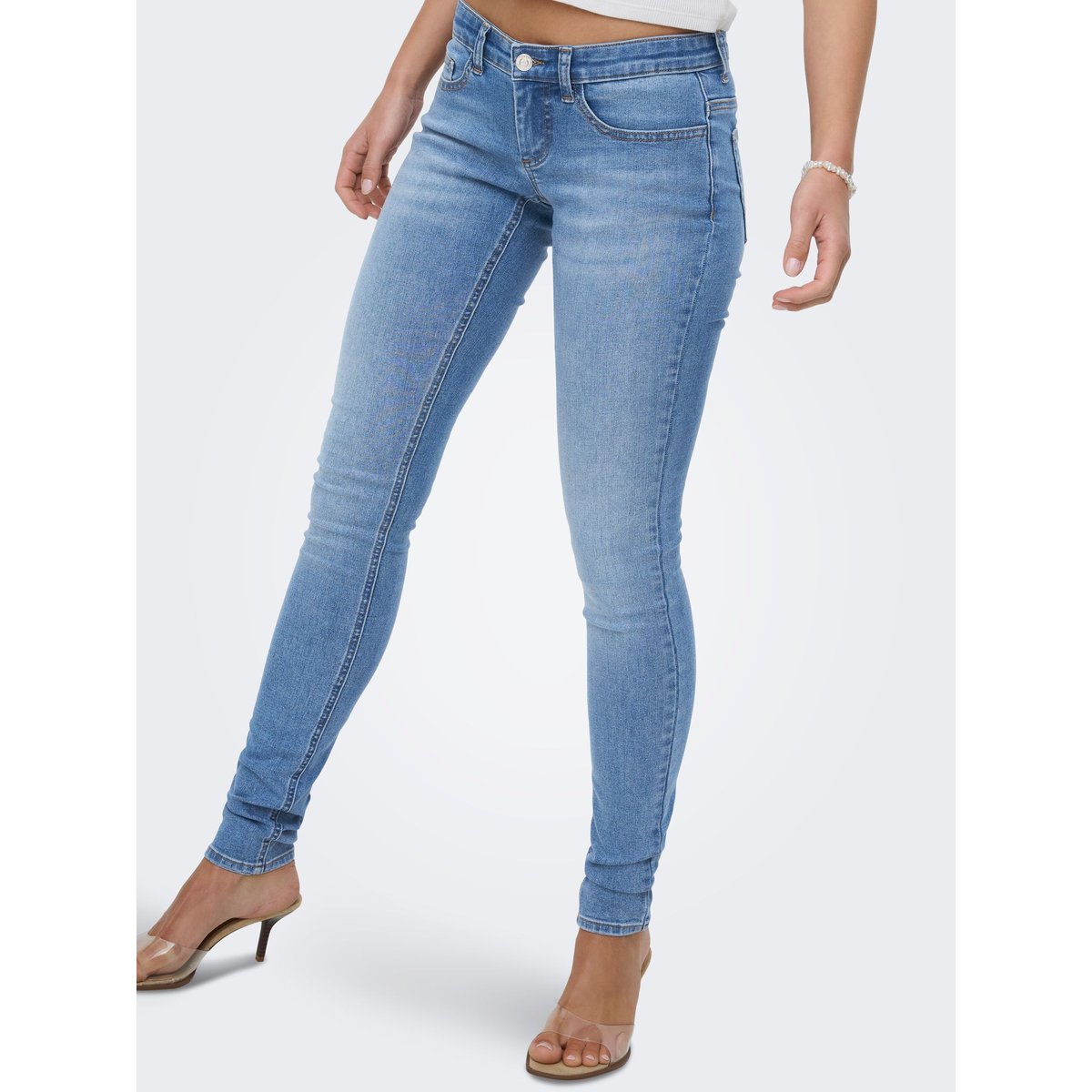 Jean Skinny light blue denim, ONLY
