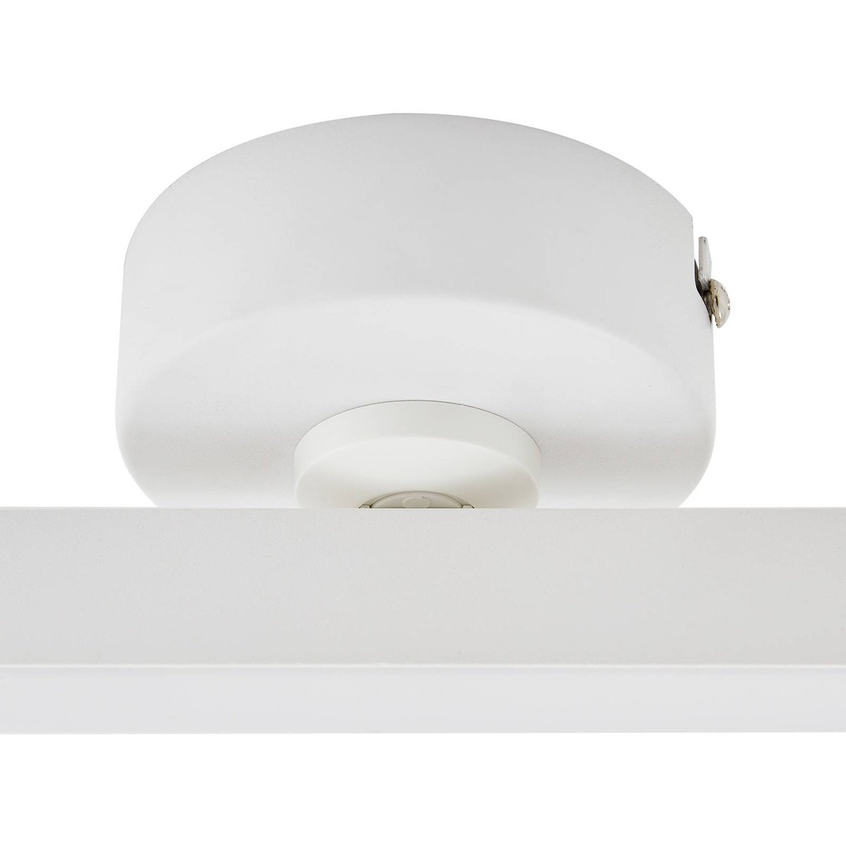Plafonnier en métal moderneLED, Eldrin blanc, LINDBY