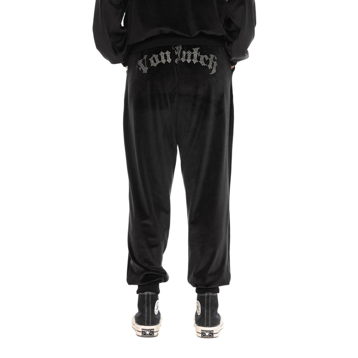 Jogging velours VELVET noir, VON DUTCH