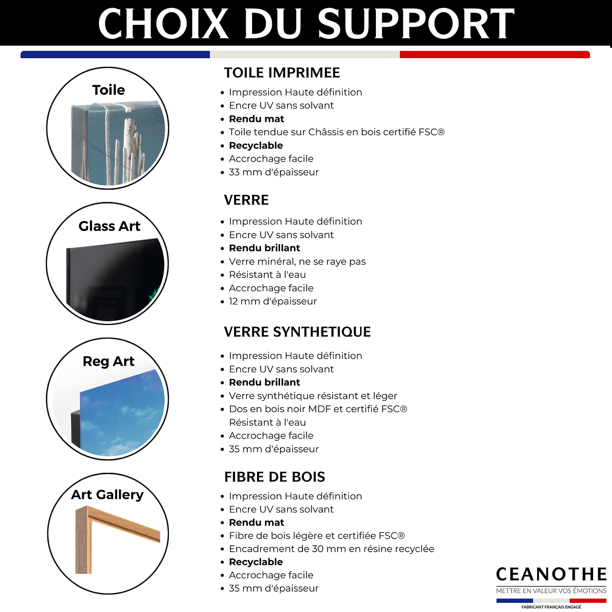 Tableau Mural Mont-saint-michel Marée Basse ARCHITECTURE tableau en verre synthétique, CEANOTHE